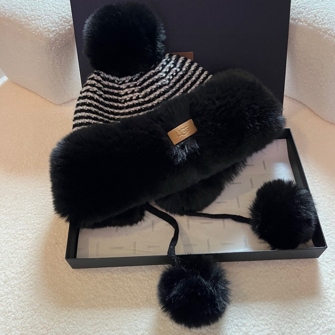♪ 126 ♪ Ugg’s ear-hot caps, hairy, light comfort, four colors - 图片 6