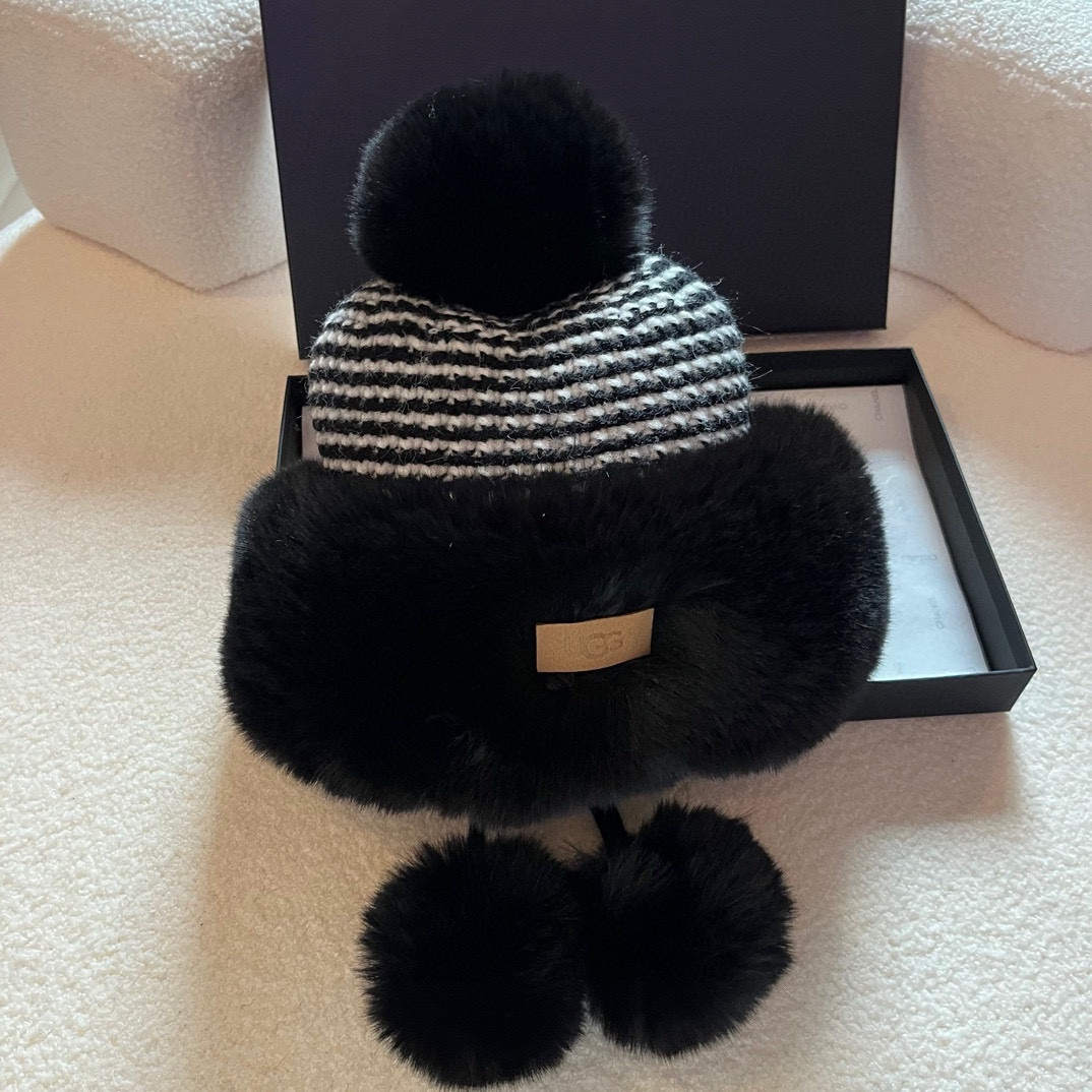 ♪ 126 ♪ Ugg’s ear-hot caps, hairy, light comfort, four colors - 图片 3