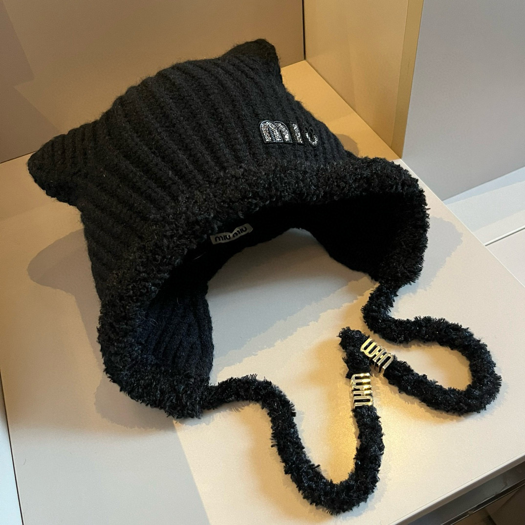 NO:219447,Miao Miao's new ear protection wool hat hat fisherman hat baseball hat knit hat, hat, espadrilles, hats19860909缪缪新款护耳毛线帽帽子渔夫帽棒球帽针织帽,帽子,espadrilles,hats,hat