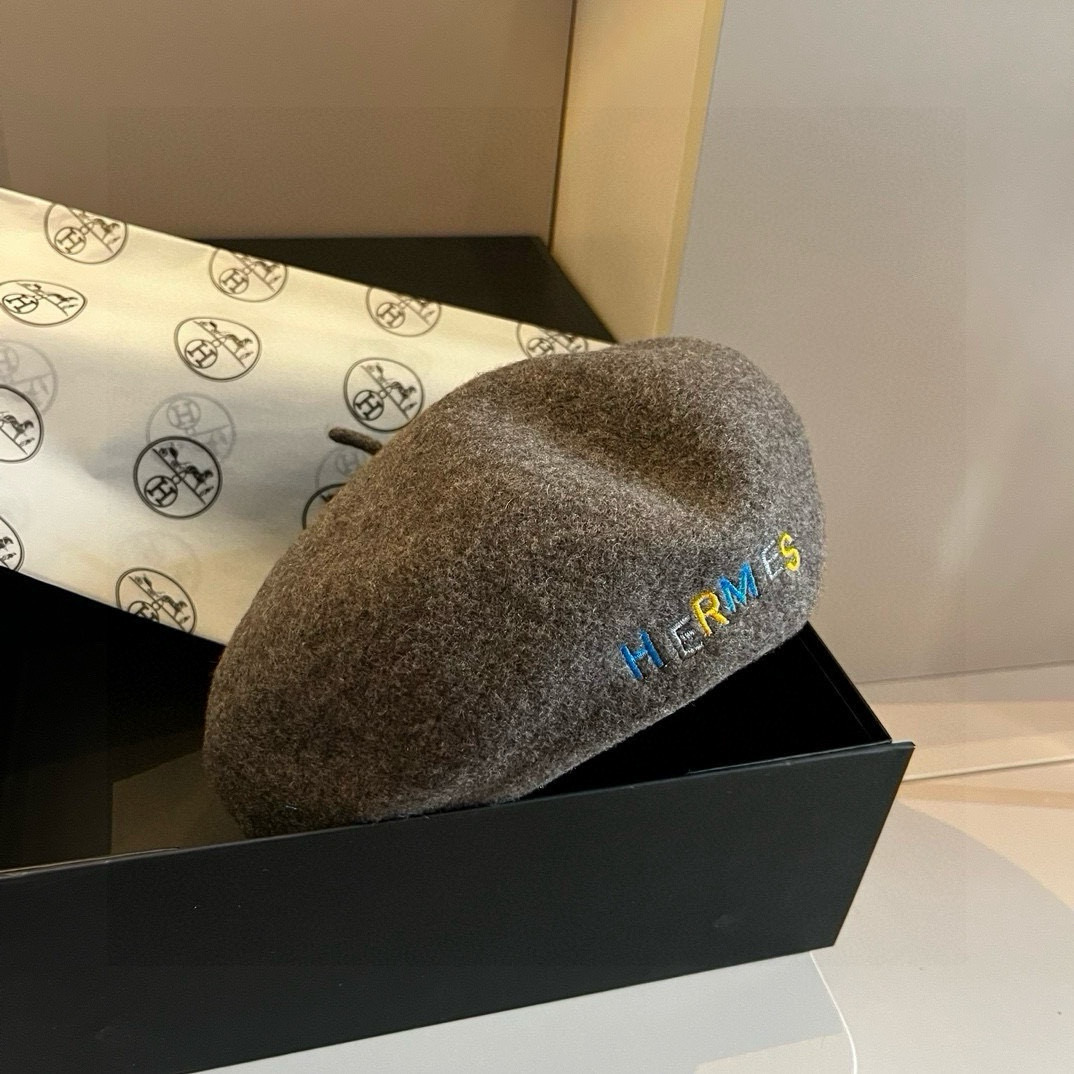 NO:220571,Hermes Hermes wool beret, pumpkin hat, 100% wool fabric, head circumference 57cm hat, fisherman hat baseball hat knit hat, hat, hermes, hermes, espadrilles, hats19860909爱马仕Hermes羊毛贝雷帽,南瓜帽,百分百羊毛面料,头围57cm帽子渔夫帽棒球帽针织帽,帽子,hermes,hermes,espadrilles,hats,hat