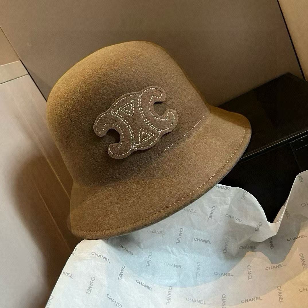 NO:220589,Celine Celine basin hat, 100% wool fabric, head circumference 57cm hat, fisherman hat baseball hat knit hat, hat, celine, celine, espadrilles, hats19860909Celine赛琳盆帽,百分百羊毛面料,头围57cm帽子渔夫帽棒球帽针织帽,帽子,celine,celine,espadrilles,hats,hat