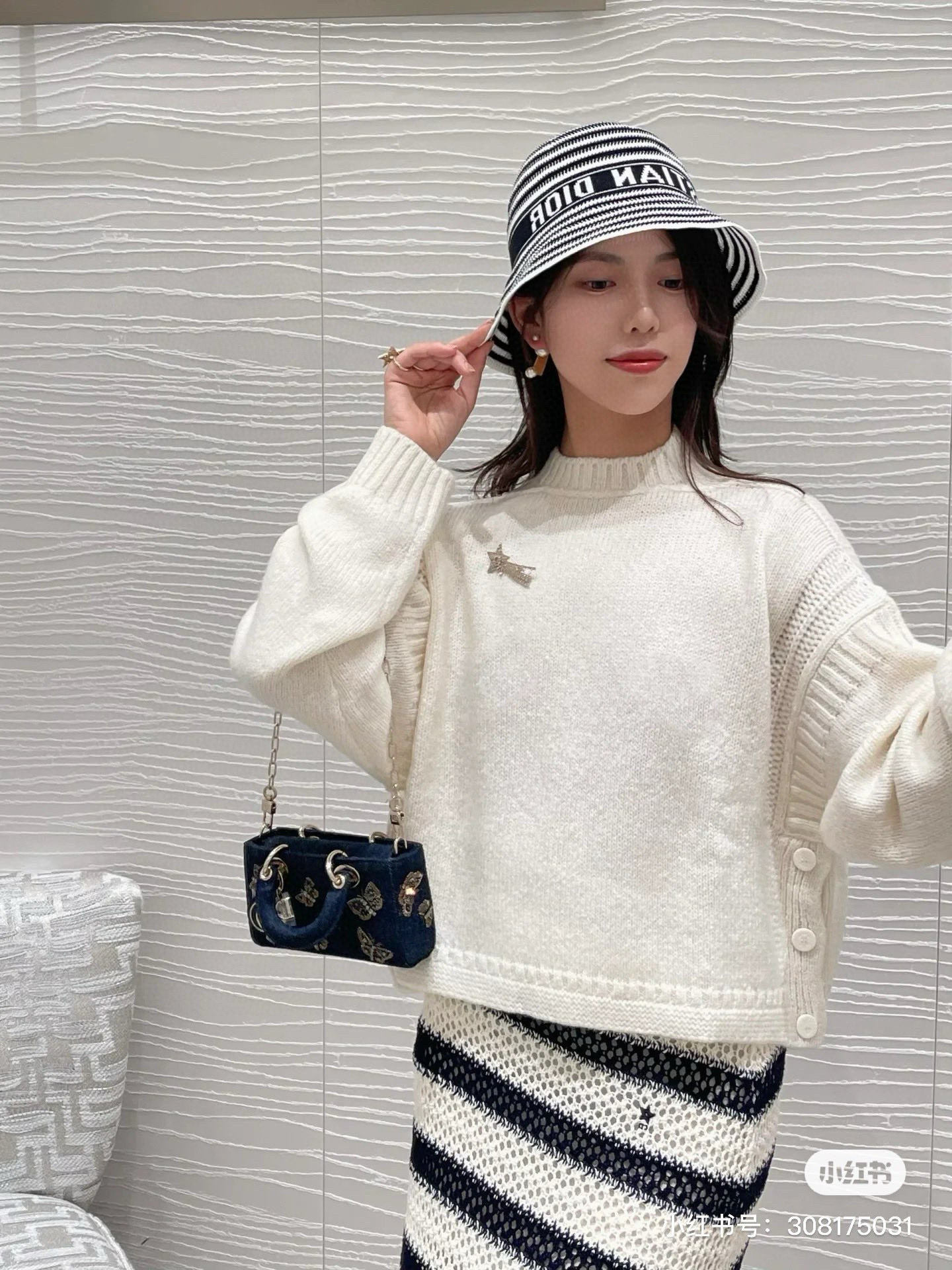 NO:220438,Dior new knitted fisherman hat, hand-catch knitted hat, fisherman hat baseball hat knitted hat, hat, dior, dior, espadrilles, hats19860909Dior迪奥新款针织渔夫帽,手抓针织帽帽子渔夫帽棒球帽针织帽,帽子,dior,dior,espadrilles,hats,hat