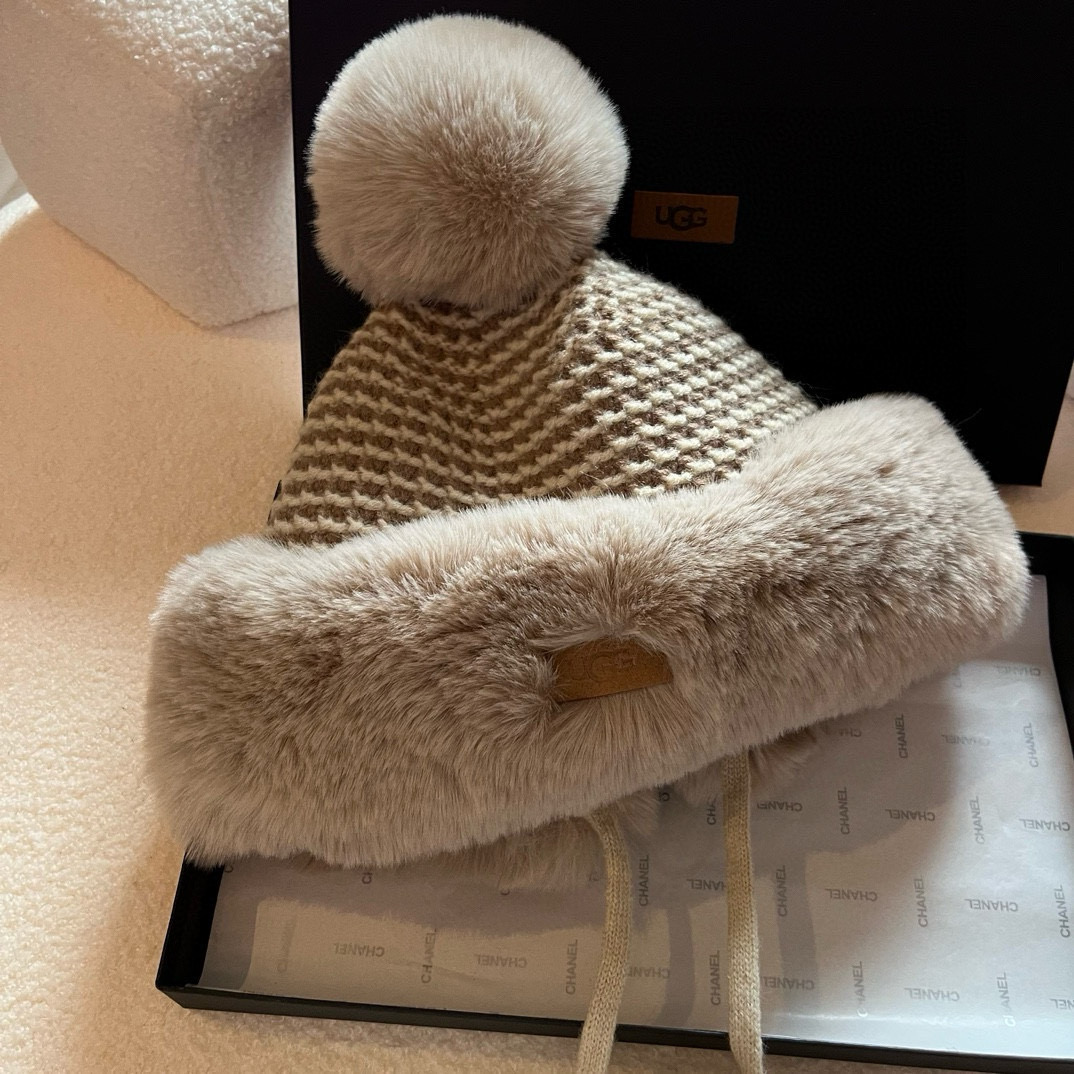 ♪ 126 ♪ Ugg’s ear-hot caps, hairy, light comfort, four colors - 图片 2