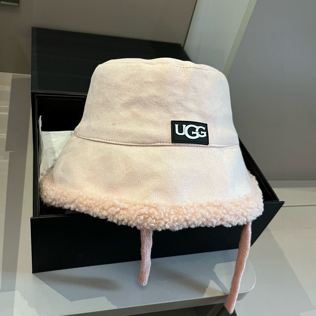 ♪ 126 ♪ UGG’s new deer velvet fisherman hats, velvet headscarves, 57 cm