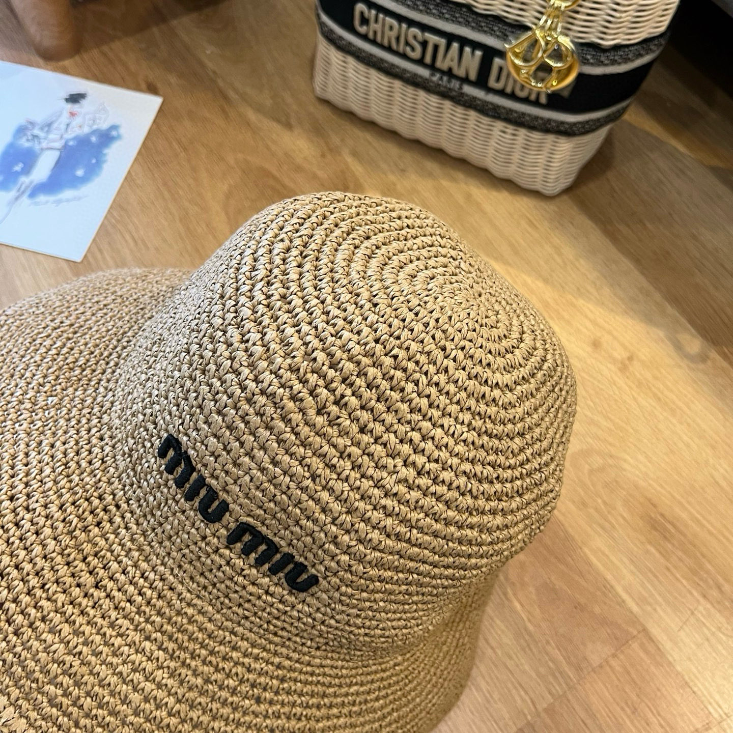 NO:220709,Miumiu 2025 summer folding straw hat, pure finish crochet, head circumference 57cm, foldable hat, fisherman hat baseball hat knit hat, hat, miumiu, espadrilles, hats19860909miumiu缪缪2025夏款折叠草帽,纯收工钩织,头围57cm,可折叠帽子渔夫帽棒球帽针织帽,帽子,miumiu,espadrilles,hats,hat