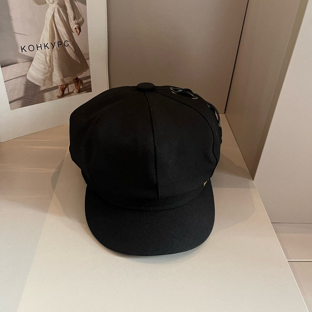 ♪ 126 ♪ the pressure mountain artist duck tongue cap, eight horn cap, 57 cm head - 图片 2