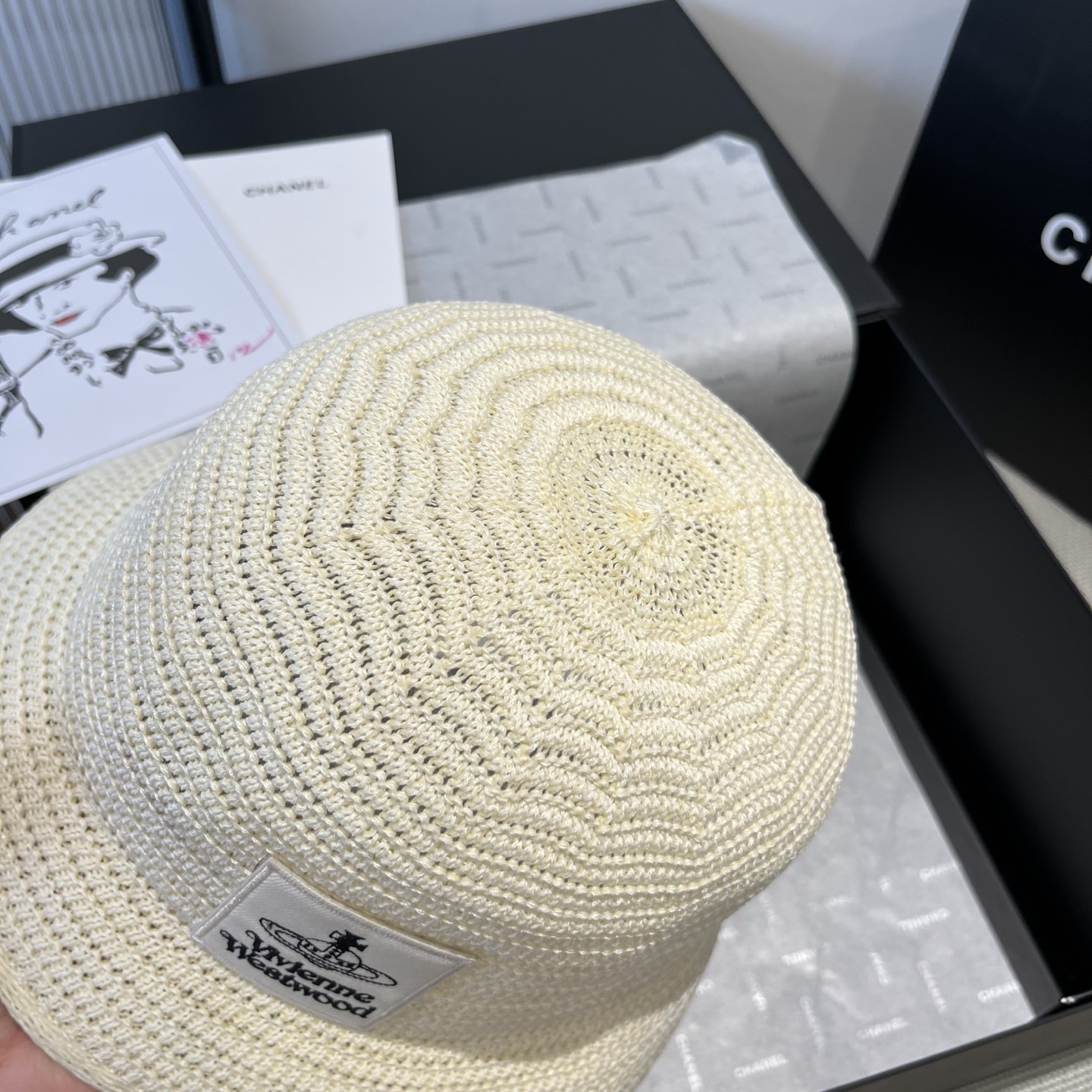 ♪ 126 ♪ west queen’s weaver hat, 57 cm - 图片 3
