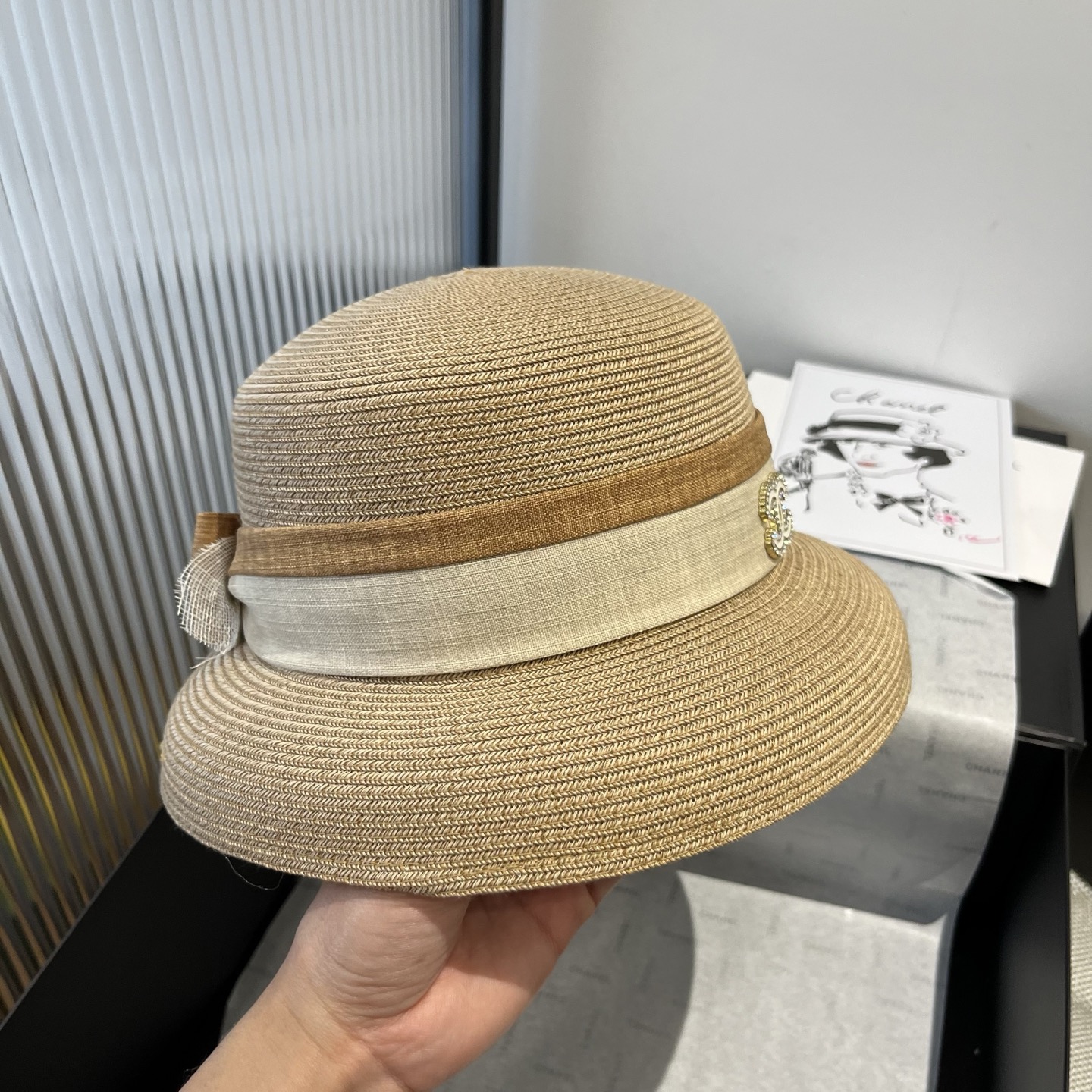 NO:221551,Chanel Chanel Lantern Hat, PP Grass Made, celebrity style, head circumference 57cm hat, fisherman hat, baseball hat, knit hat, hat, chanel, chanel, espadrilles, hats19860909Chanel香奈儿灯笼帽,PP草制作,名媛风 头围57cm帽子渔夫帽棒球帽针织帽,帽子,chanel,chanel,espadrilles,hats,hat