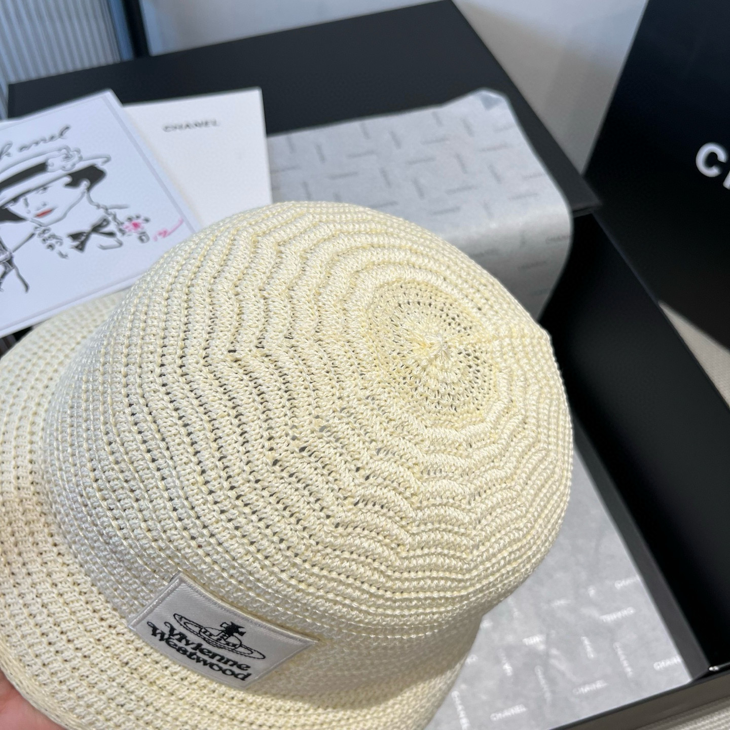 ♪ 126 ♪ west queen’s weaver hat, 57 cm - 图片 3
