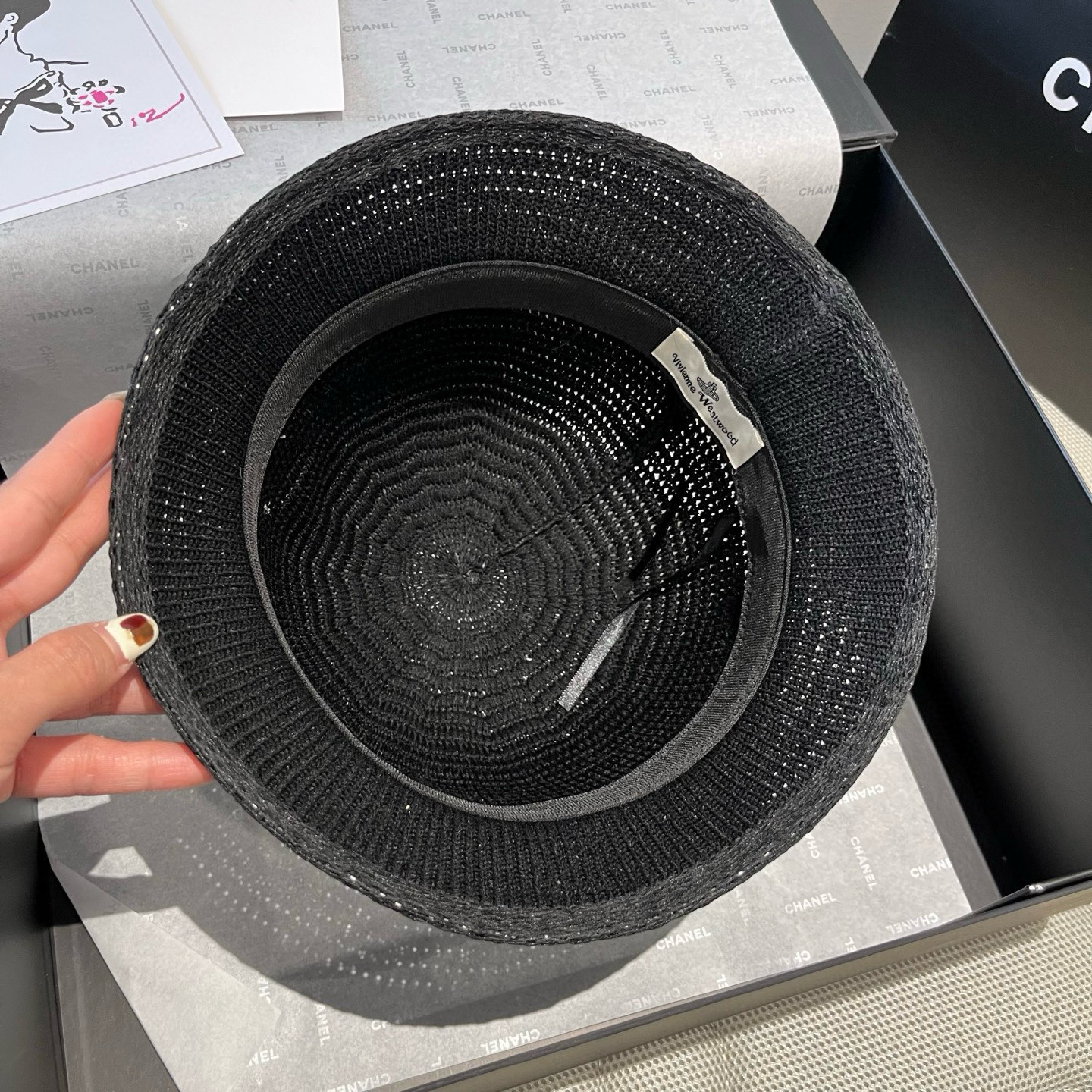♪ 126 ♪ west queen’s weaver hat, 57 cm - 图片 7