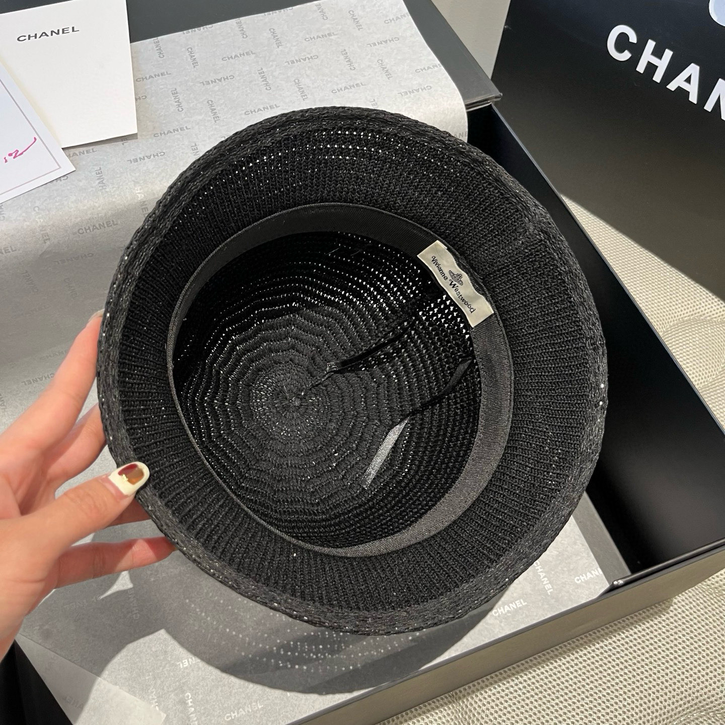 ♪ 126 ♪ west queen’s weaver hat, 57 cm - 图片 6