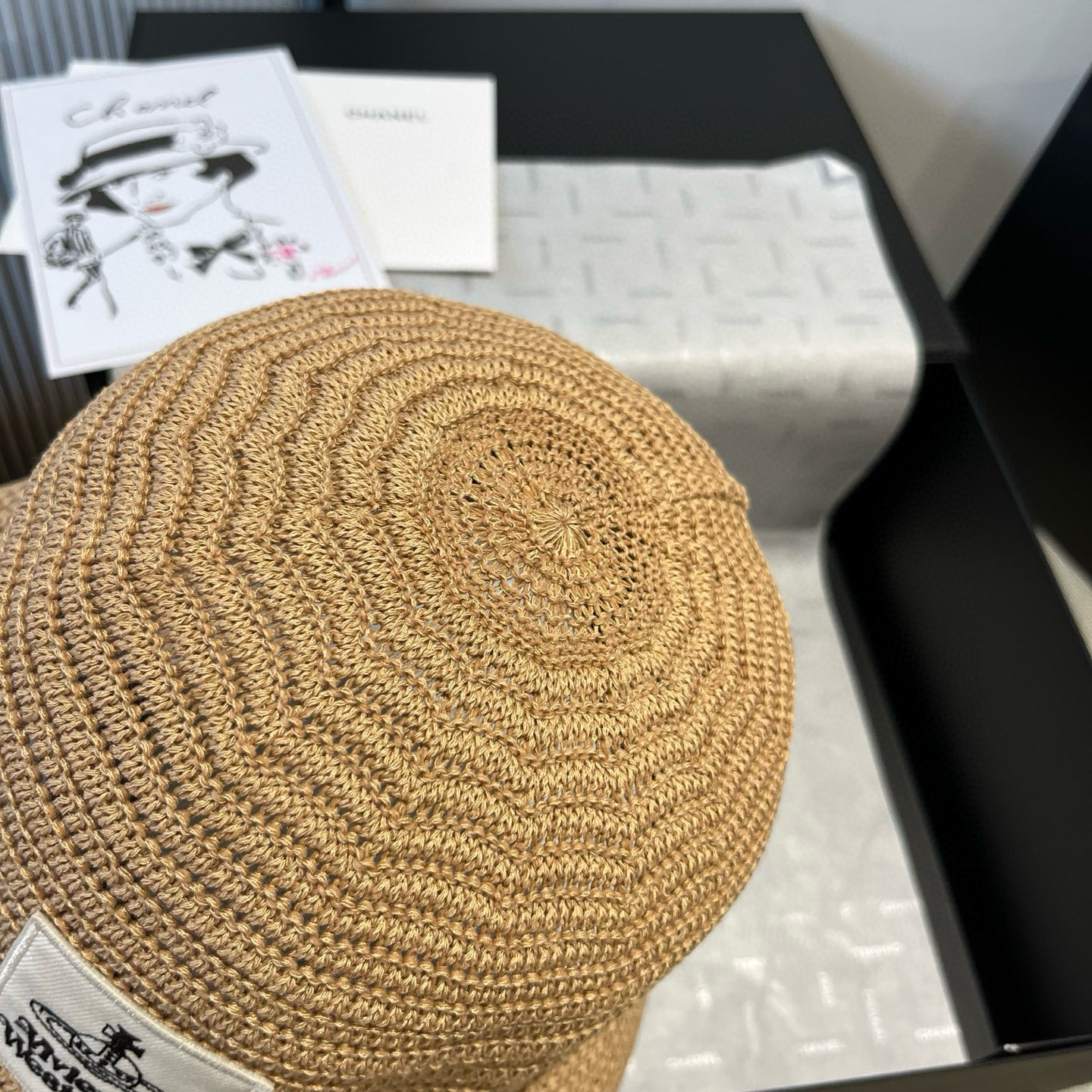 ♪ 126 ♪ west queen’s weaver hat, 57 cm - 图片 2