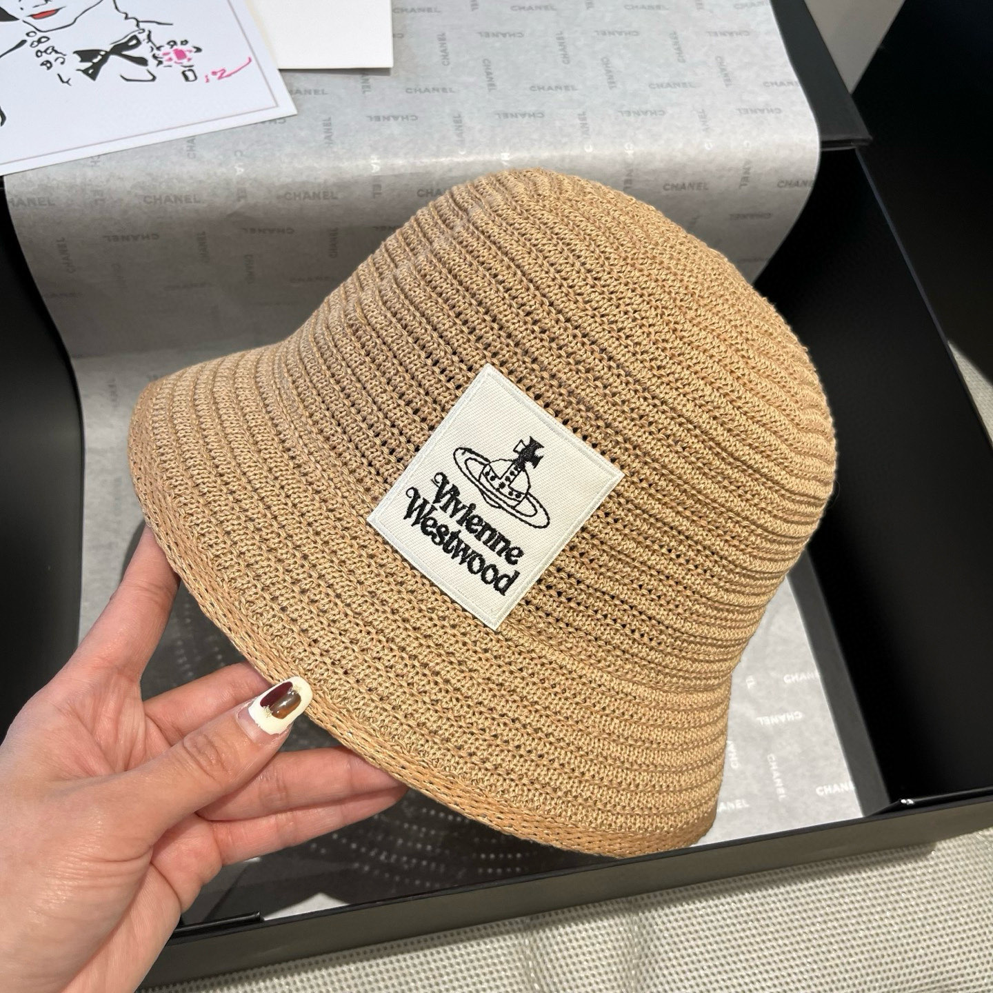 ♪ 126 ♪ west queen’s weaver hat, 57 cm - 图片 5