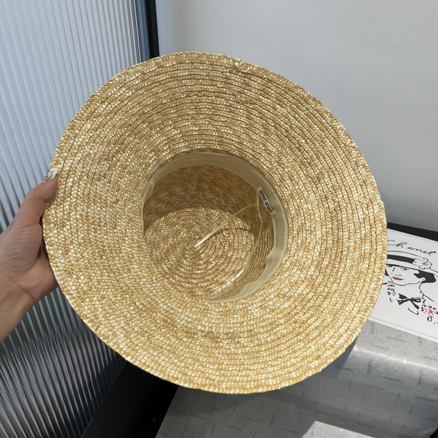 it’s 168. miumiu’s new wheat straw cap, 57 cm - 图片 9