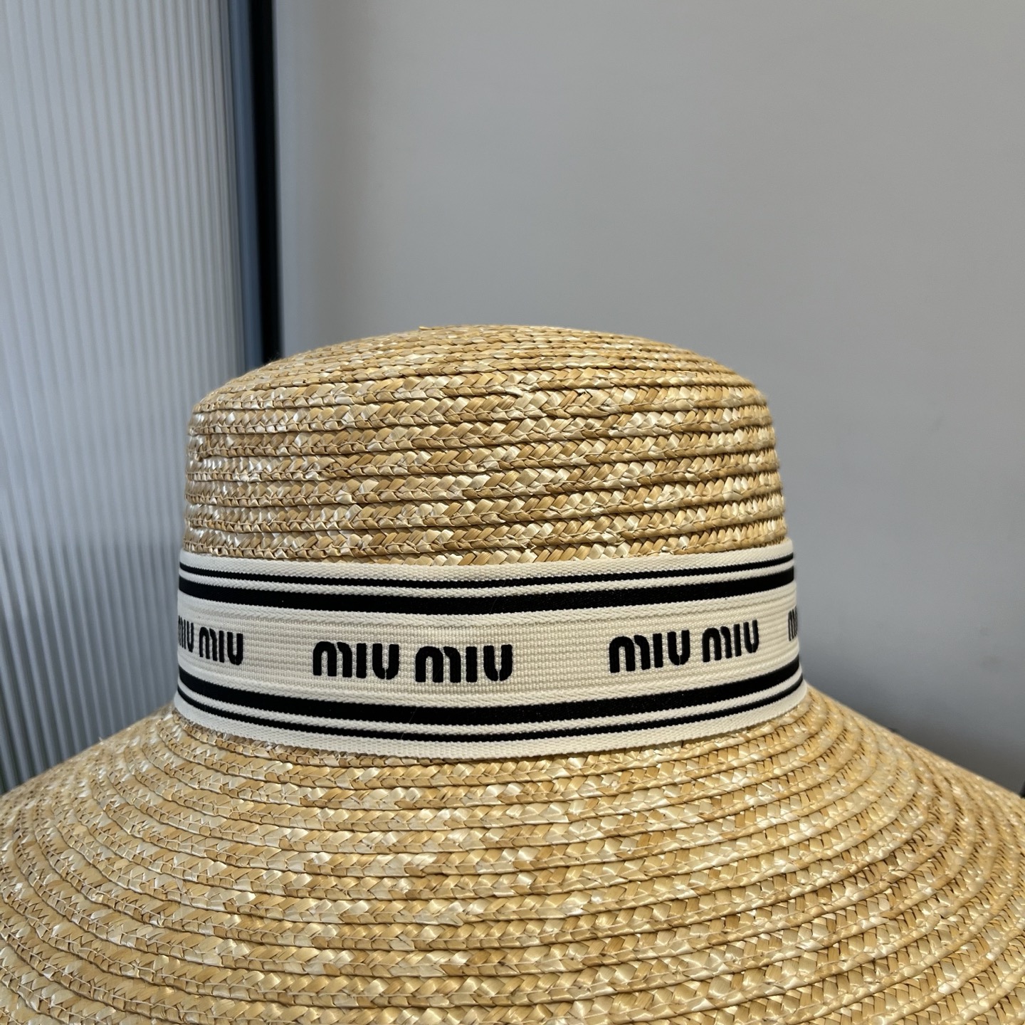 it’s 168. miumiu’s new wheat straw cap, 57 cm - 图片 6