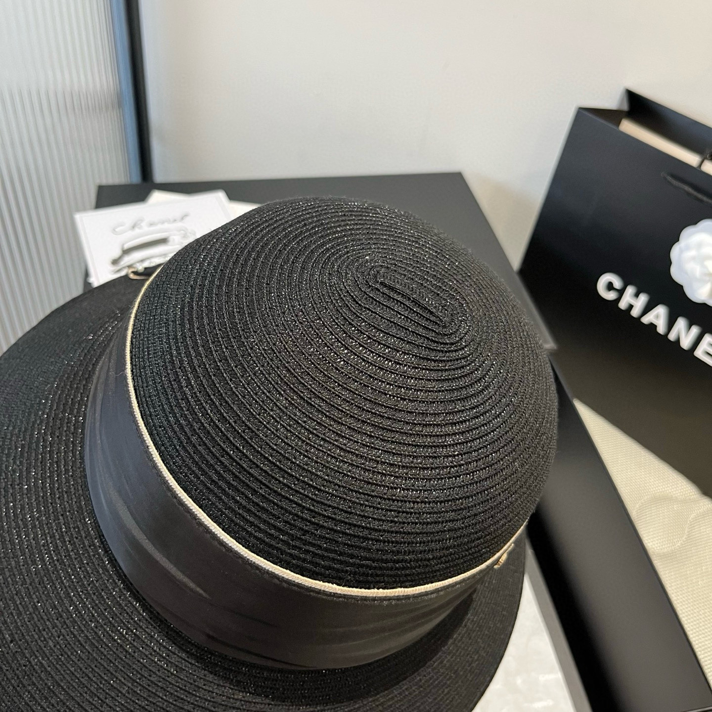 two hundred and ten. ysl st. roland’s new straw hat, pearl’s bonnet, 57 cm - 图片 7