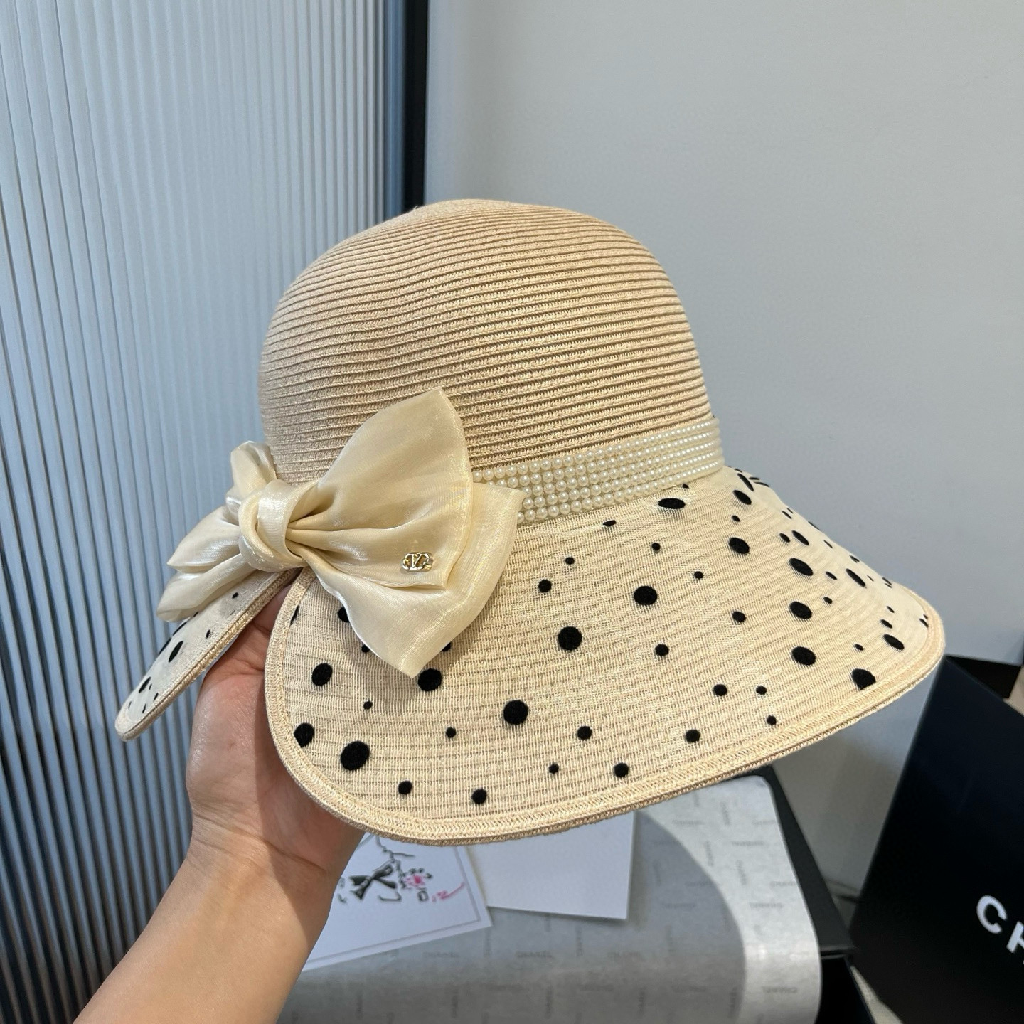 Two hundred and ten. Valentino’s new bonnet, PP, bonnet, 57 cm - 图片 3