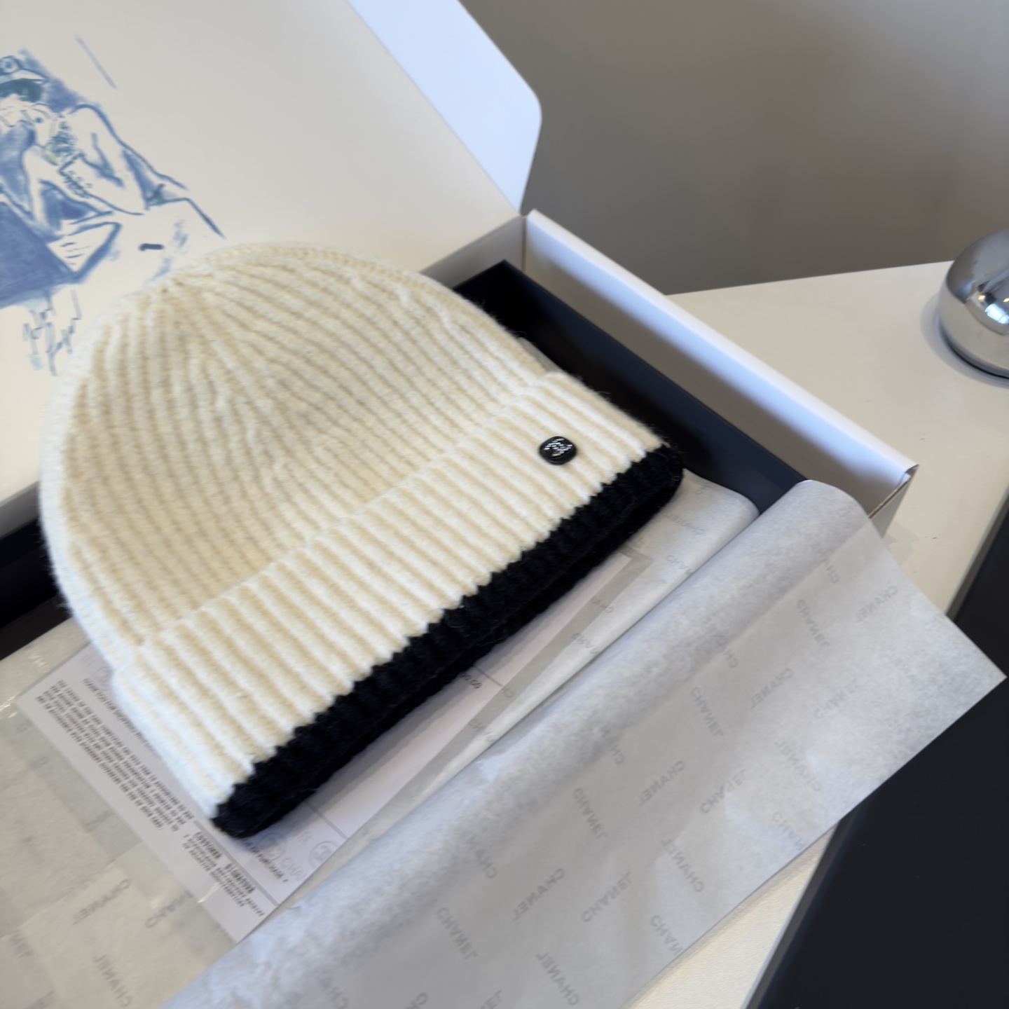 🌾Chanel香奈儿针织毛线帽