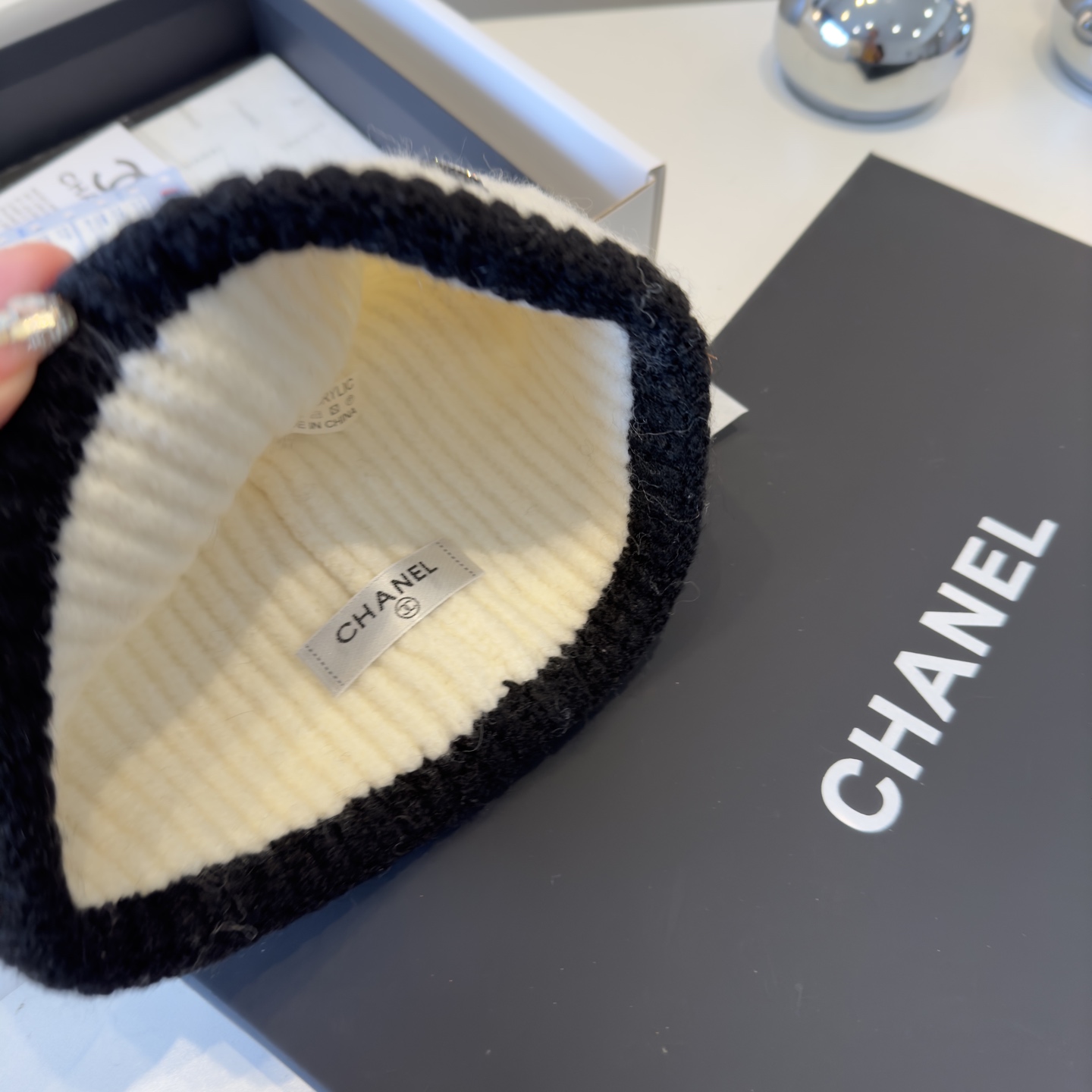 🌾Chanel香奈儿针织毛线帽