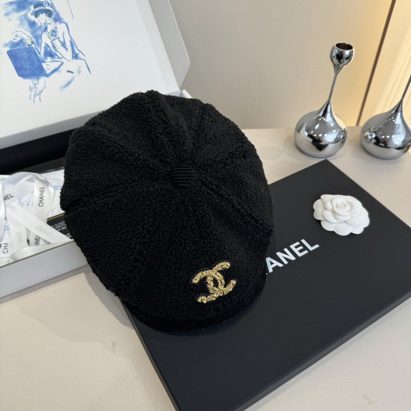 NO:604845,Chanel Chanel wool duck bill forward hat, unisex, hat bucket hat baseball cap knitted hat, hat, chanel, chanel, espadrilles, hats19860909Chanel香奈儿羊毛鸭舌前进帽,男女通用,帽子渔夫帽棒球帽针织帽,帽子,chanel,chanel,espadrilles,hats,hat