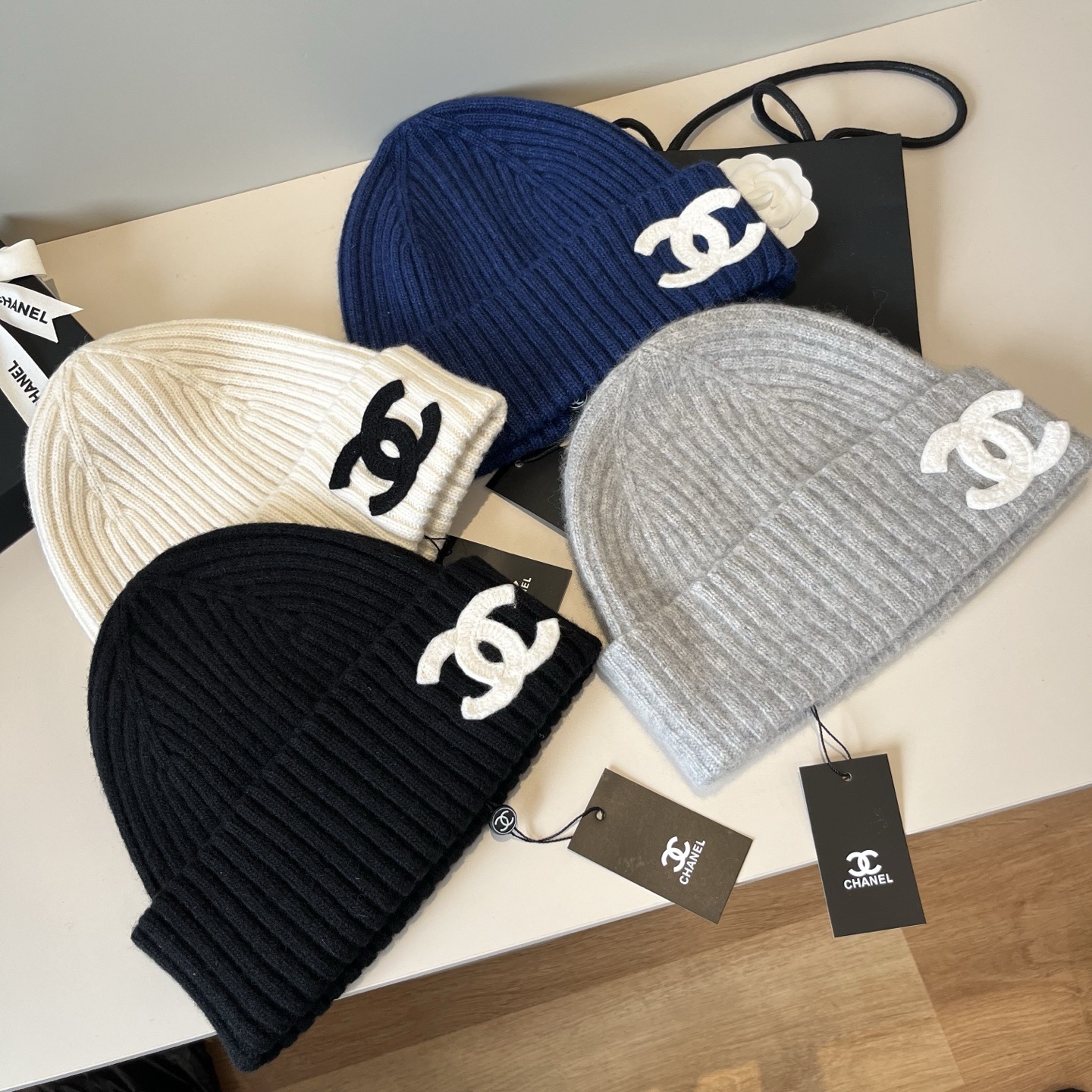🌾Chanel香奈儿针织毛线帽