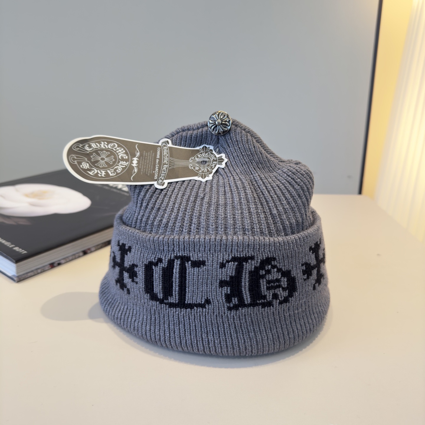 🌾克罗心新款针织毛线帽