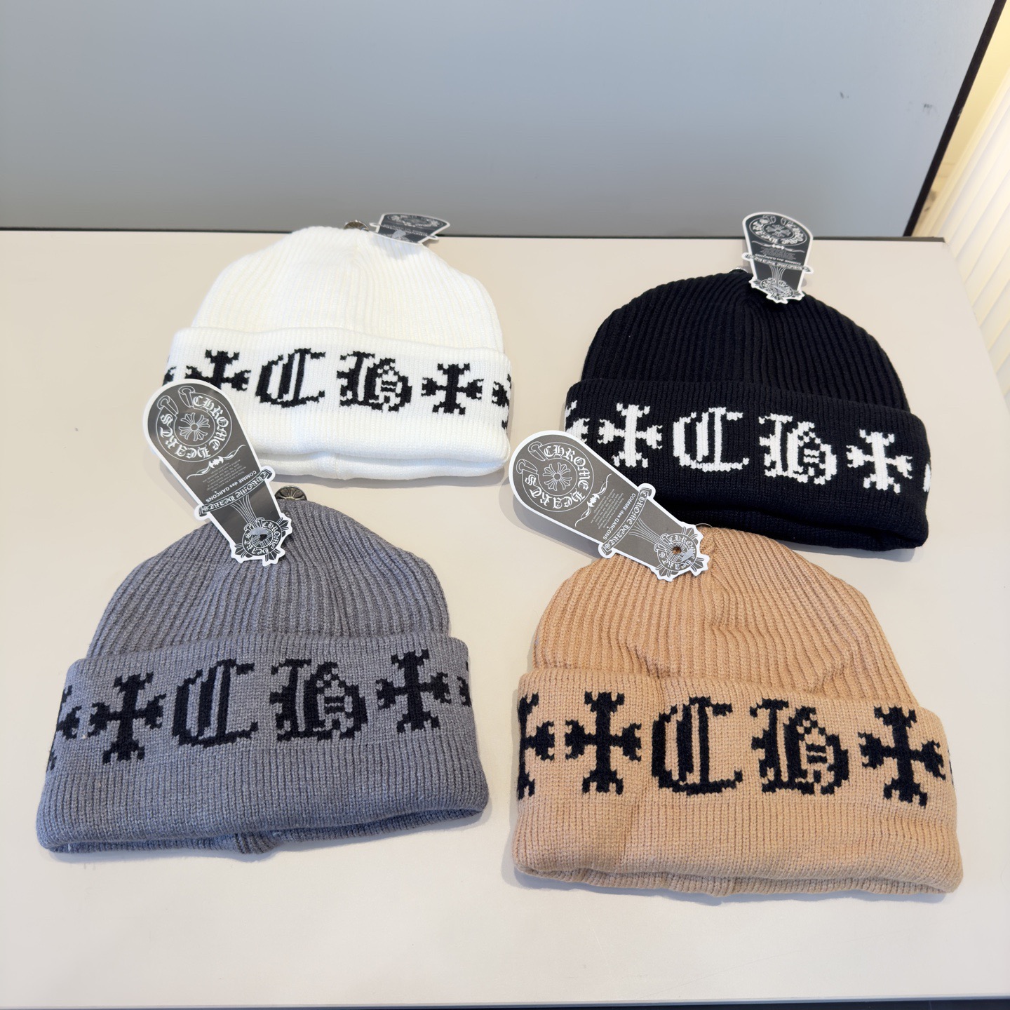 🌾克罗心新款针织毛线帽