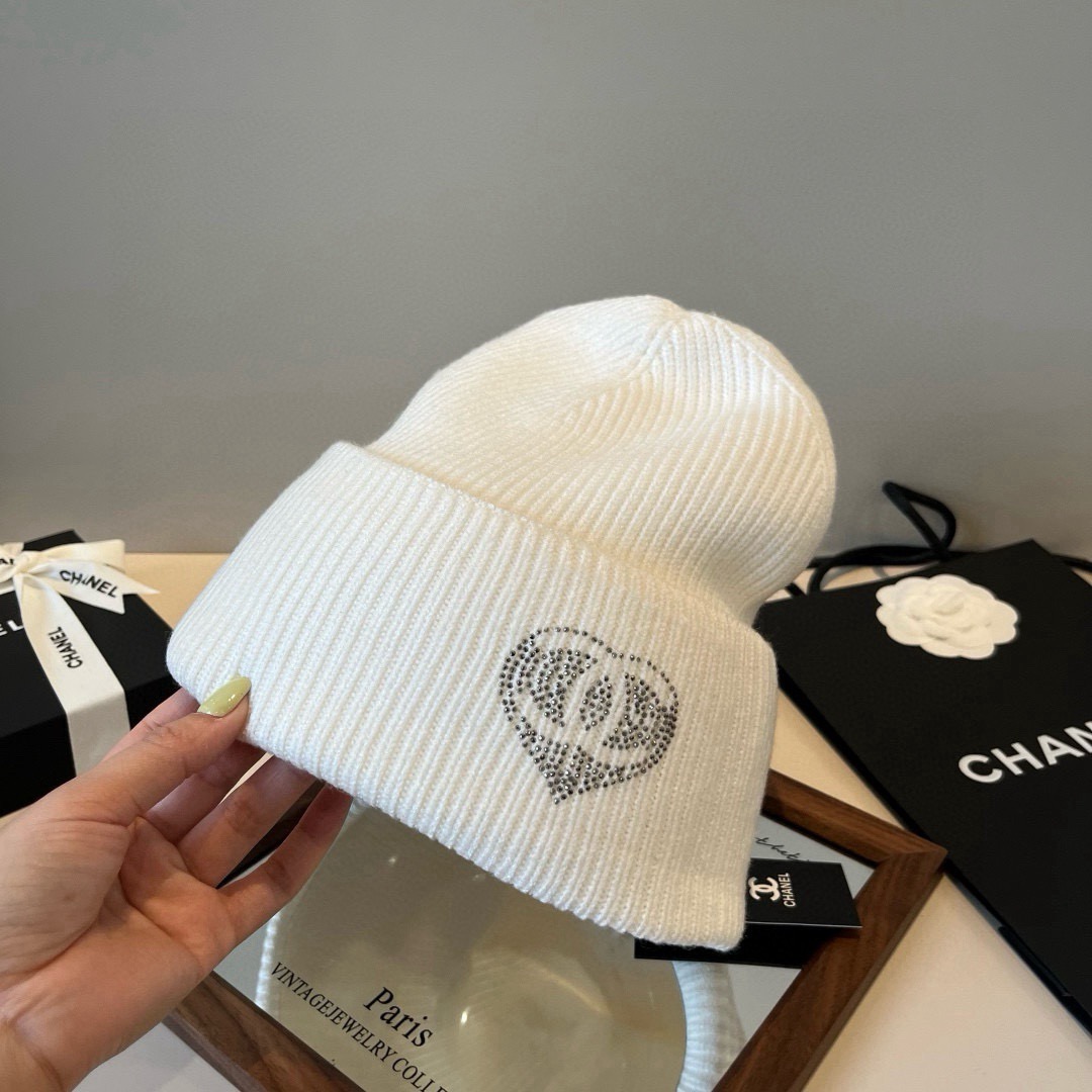 🌾Chanel香奈儿针织毛线帽