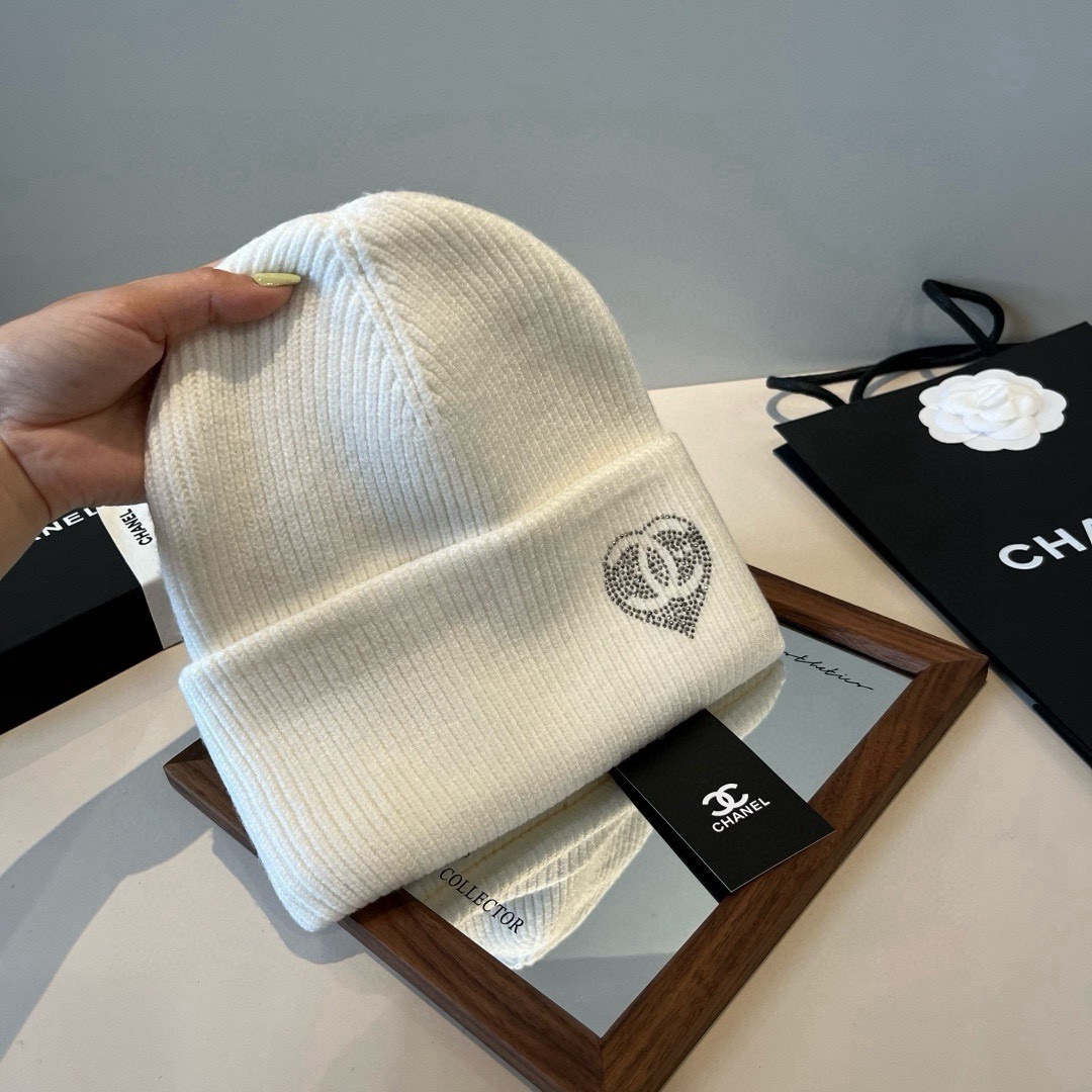 🌾Chanel香奈儿针织毛线帽