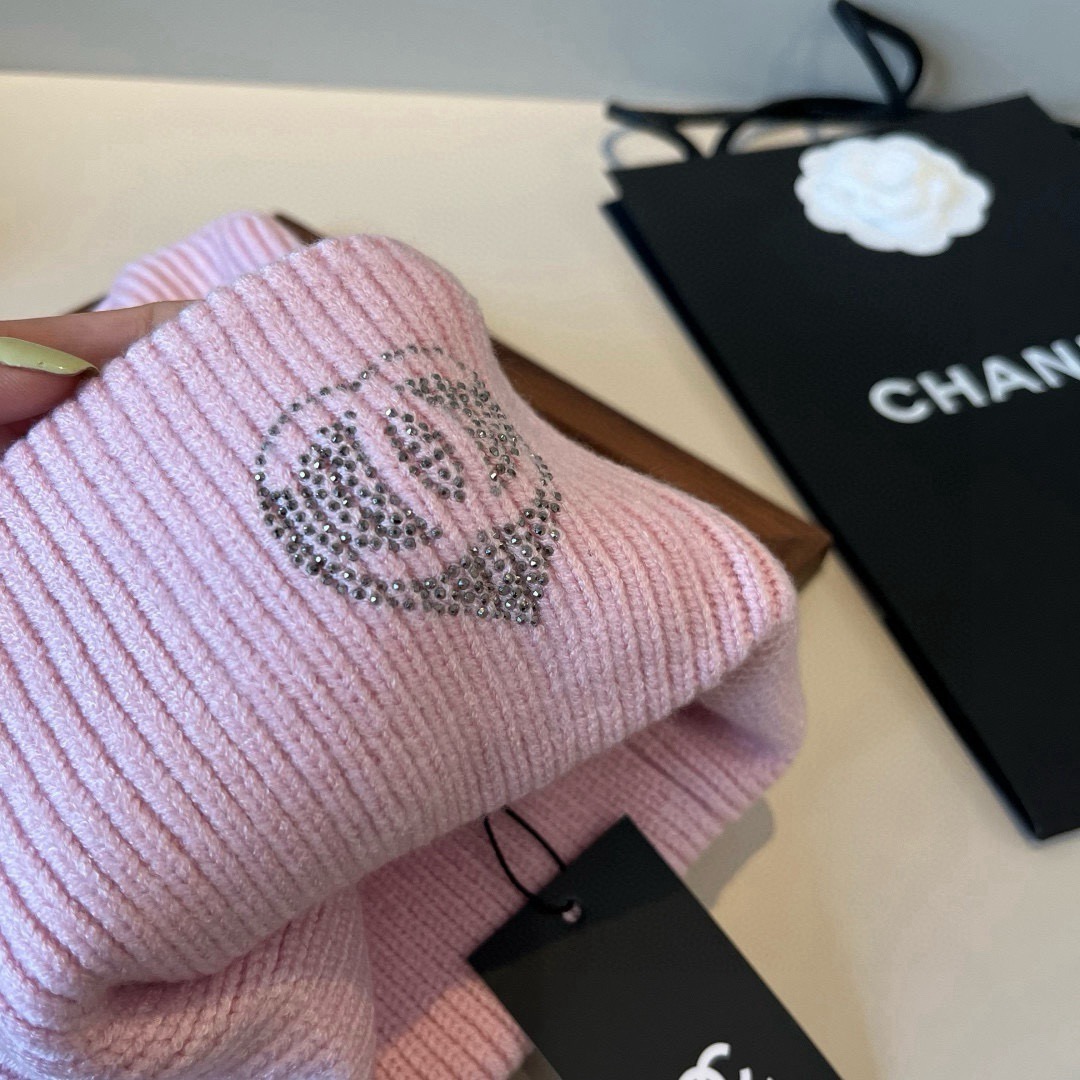 🌾Chanel香奈儿针织毛线帽