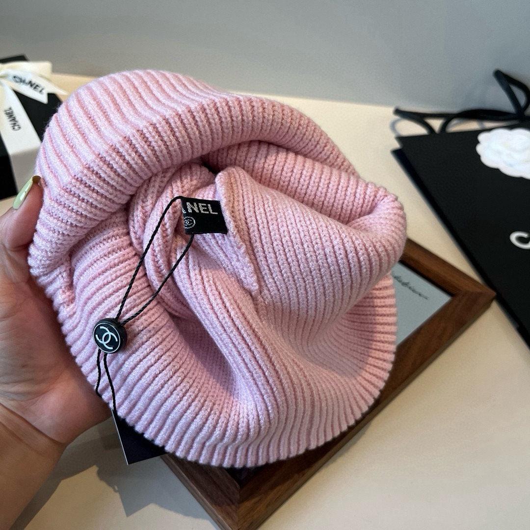 🌾Chanel香奈儿针织毛线帽