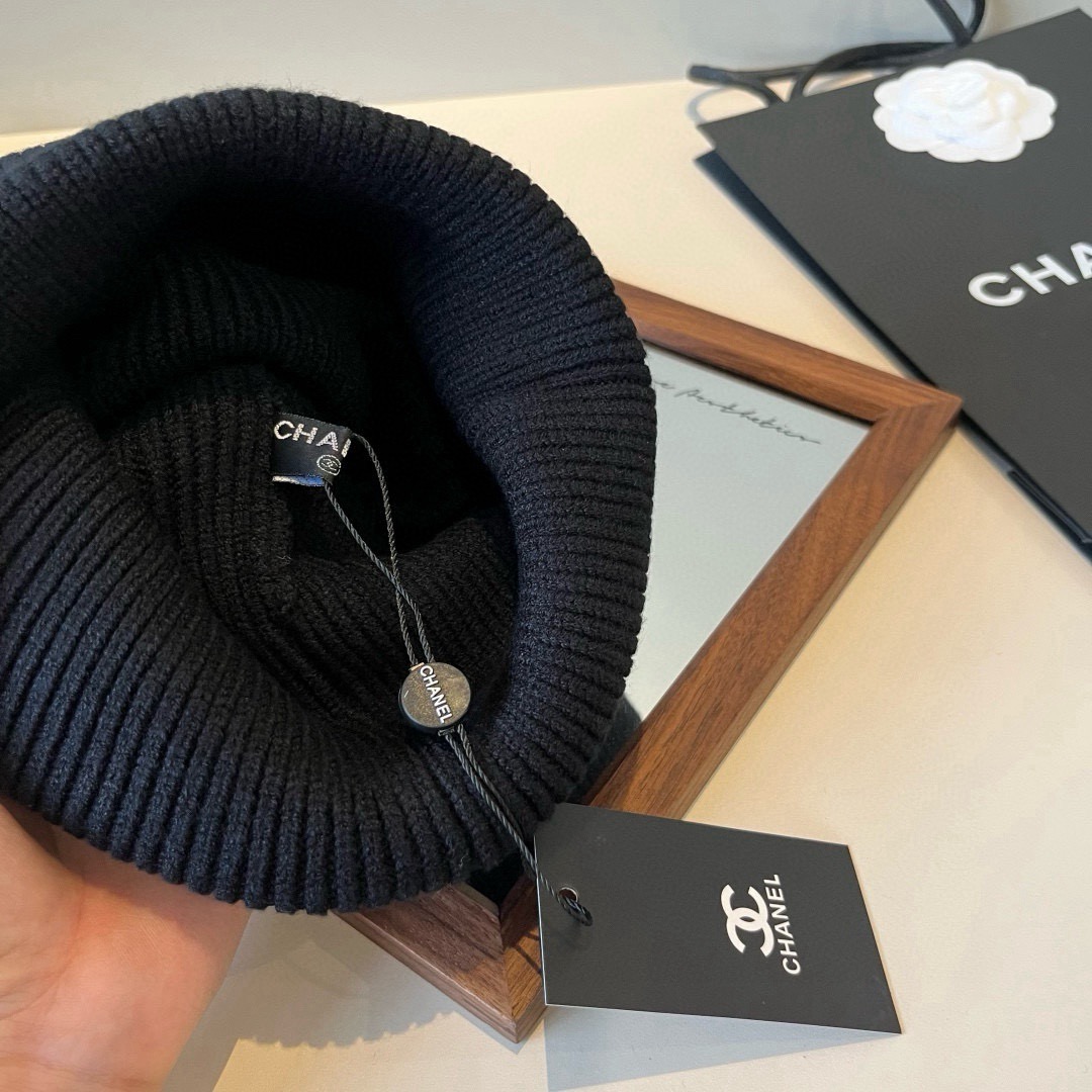 🌾Chanel香奈儿针织毛线帽