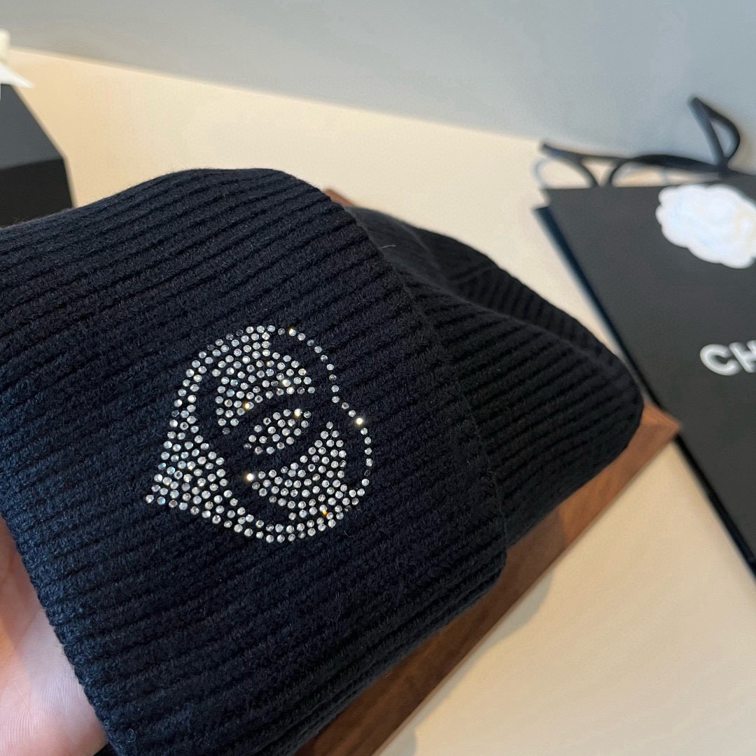 🌾Chanel香奈儿针织毛线帽