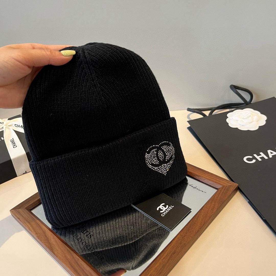 🌾Chanel香奈儿针织毛线帽