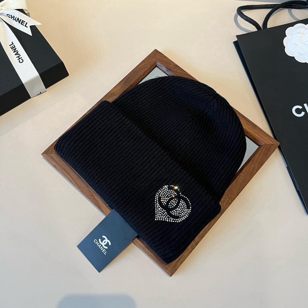 🌾Chanel香奈儿针织毛线帽