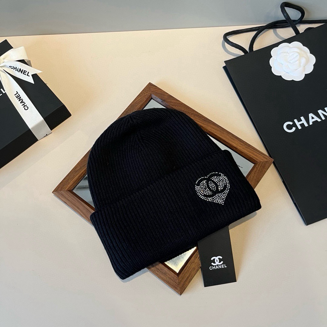 🌾Chanel香奈儿针织毛线帽