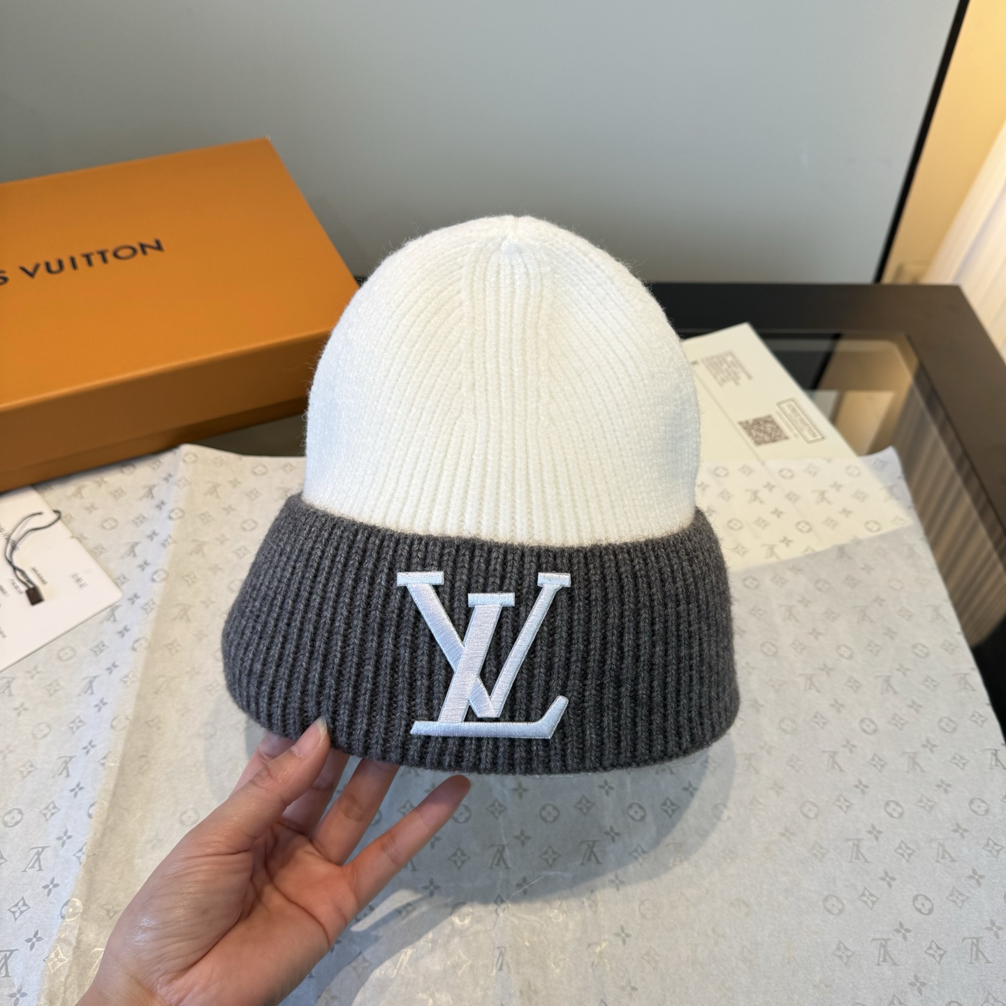 🌾Lv路易斯新款毛线帽 跑量款