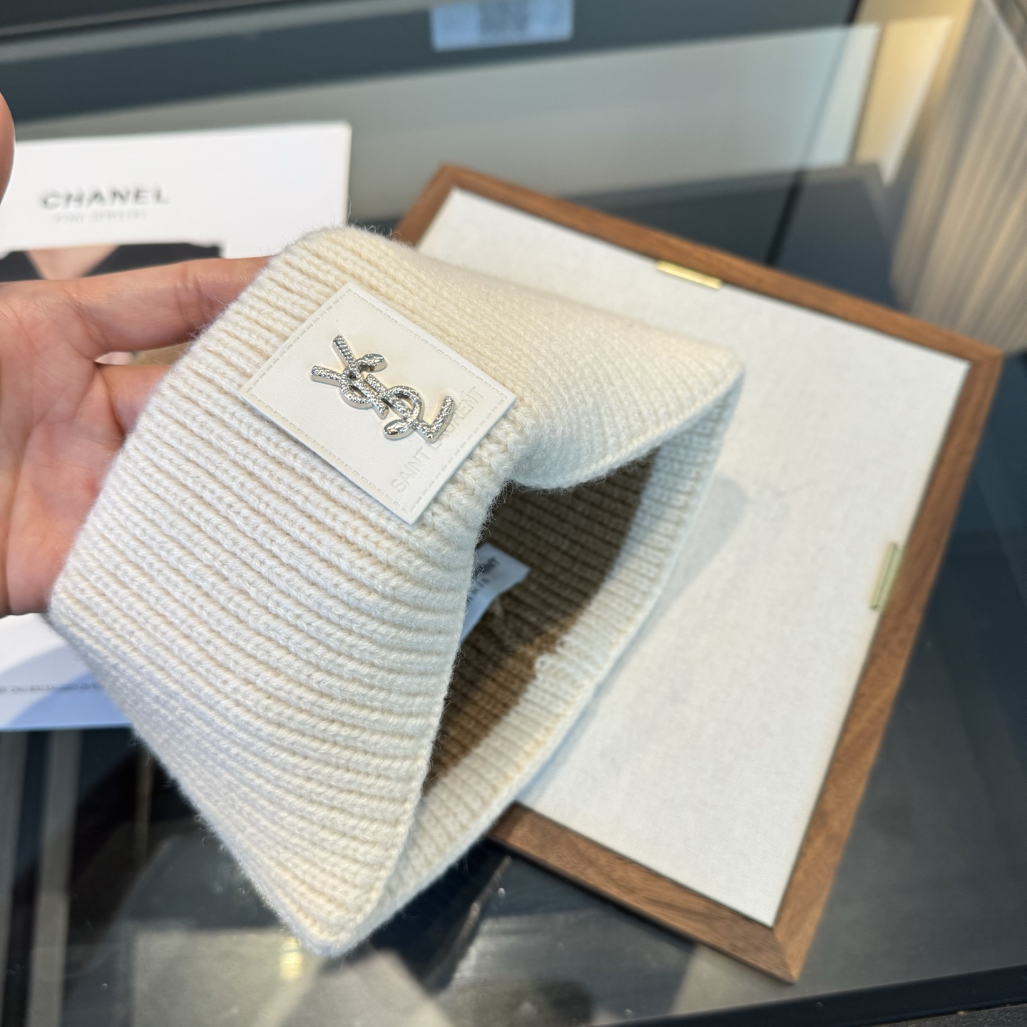 🌾圣罗兰新款针织毛线帽