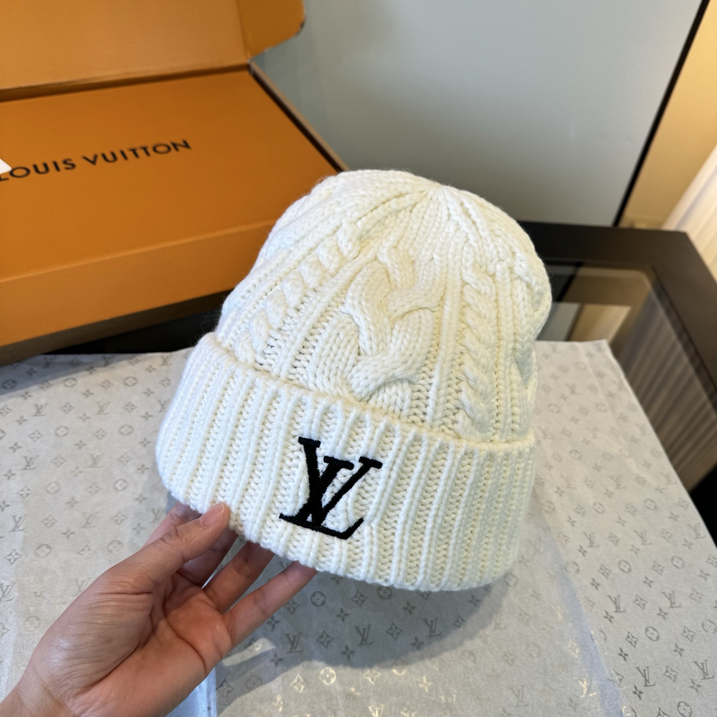 🌾Lv路易斯新款毛线帽