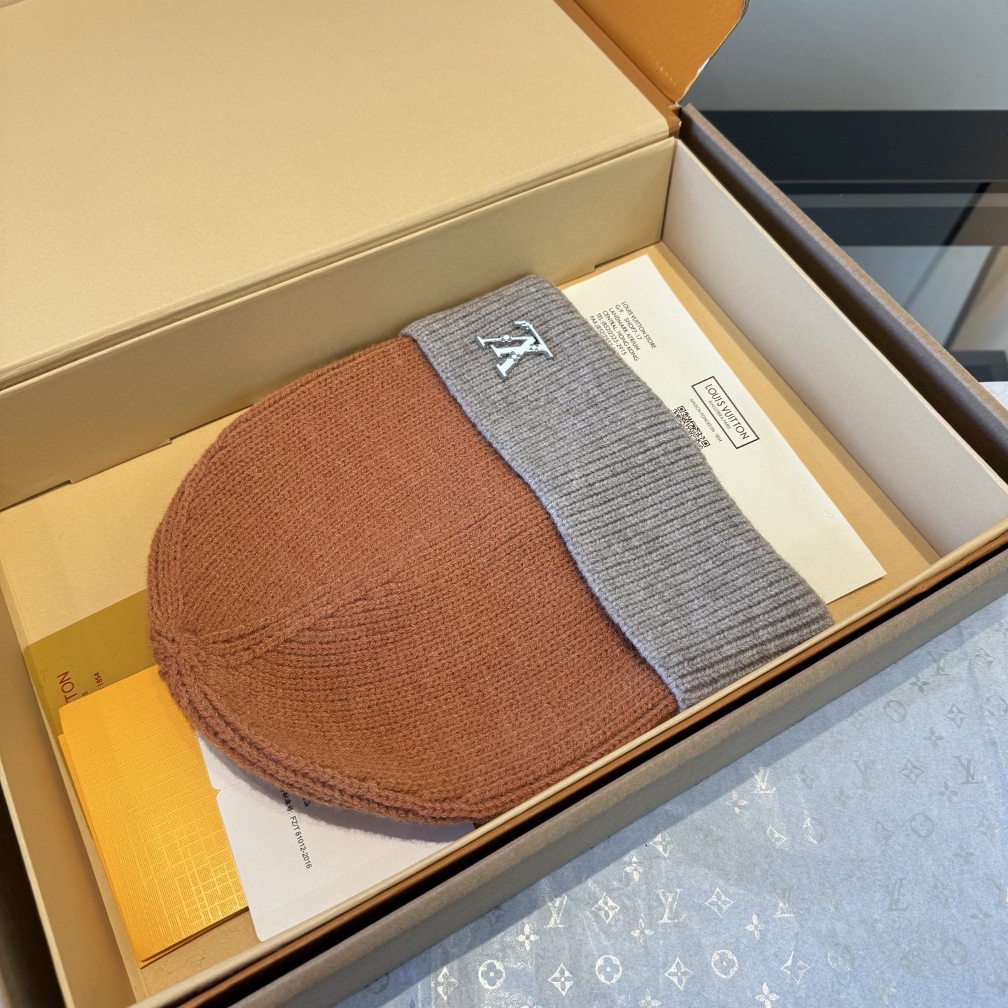 🌾Lv路易斯新款针织毛线帽