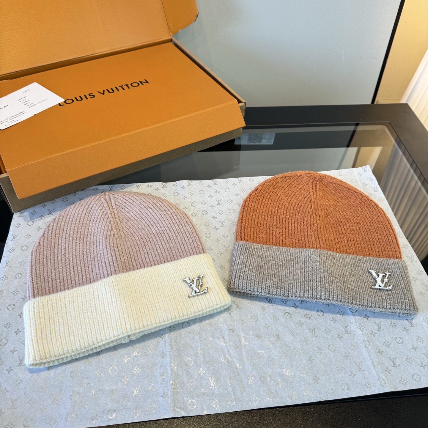 🌾Lv路易斯新款针织毛线帽