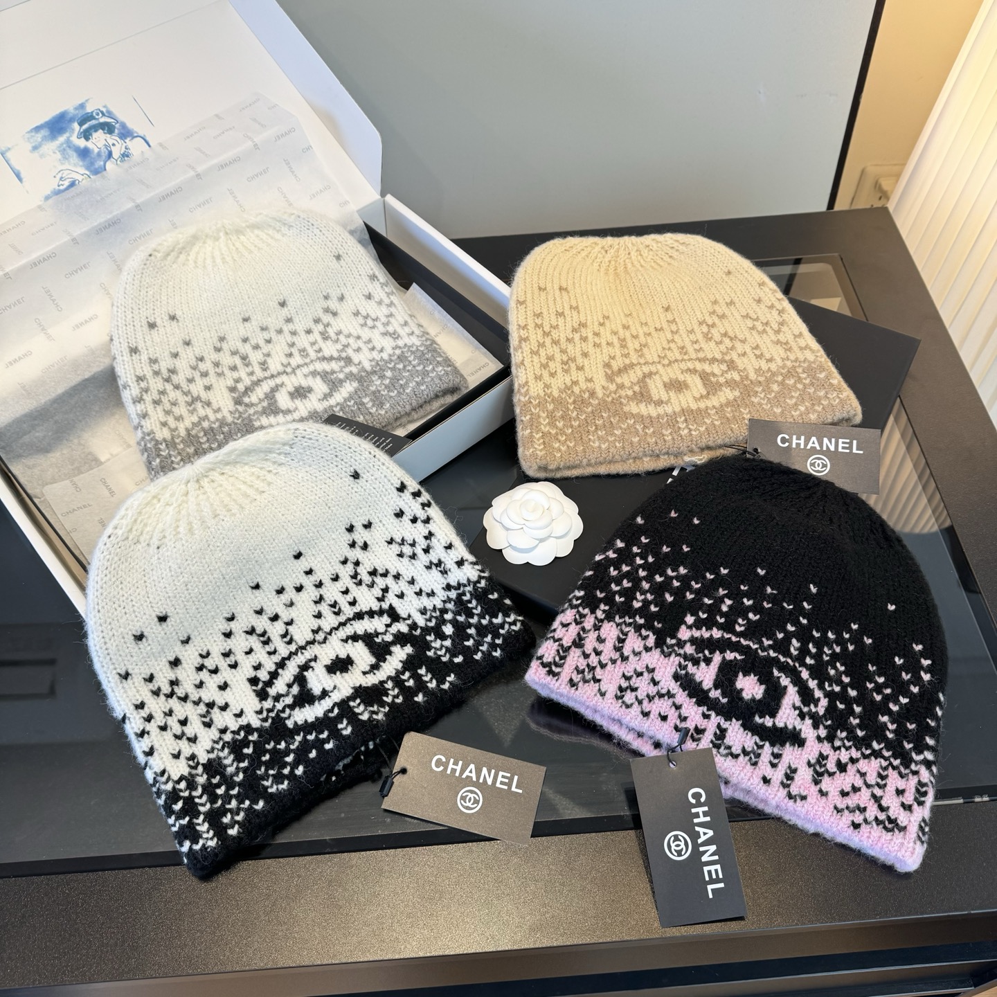 🌾Chanel香奈儿新款毛线帽