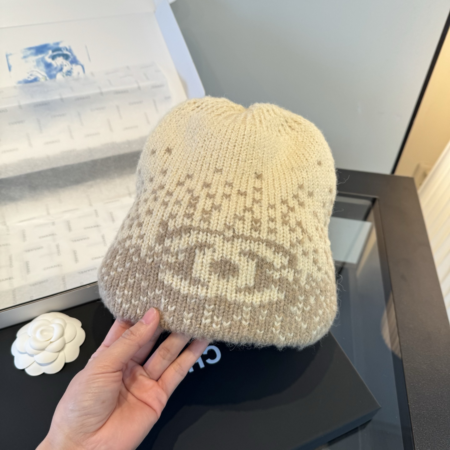🌾Chanel香奈儿新款毛线帽