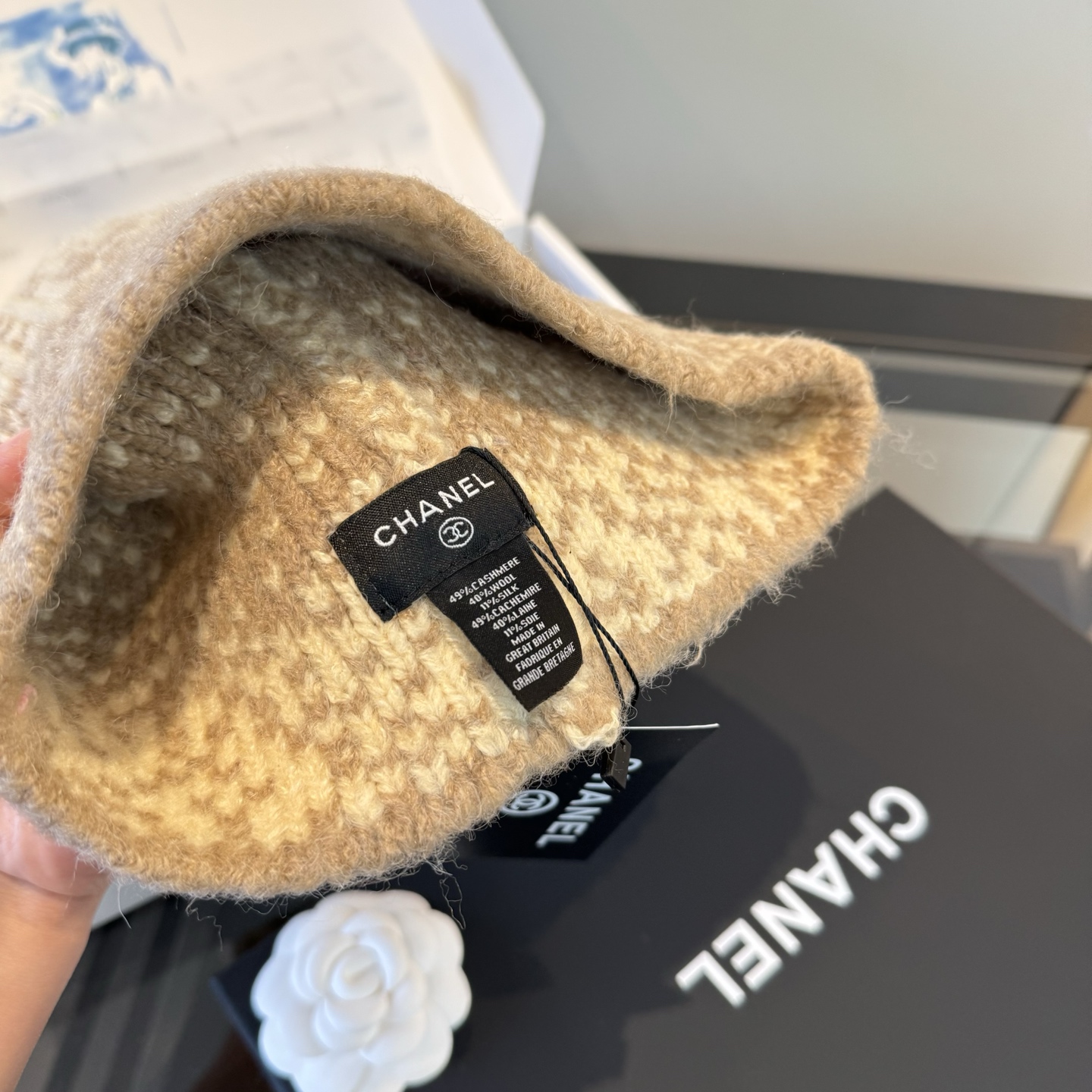 🌾Chanel香奈儿新款毛线帽