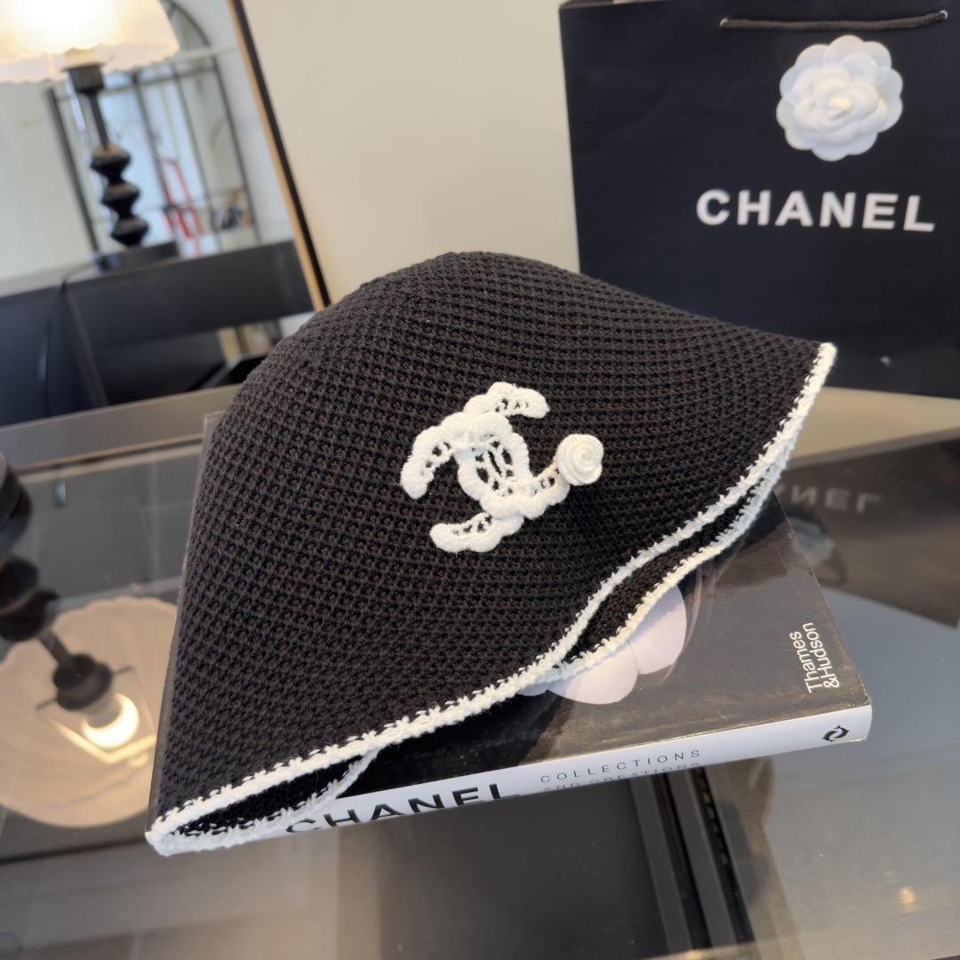 Chanel Chanel香奈儿新款渔夫帽，头围57cm