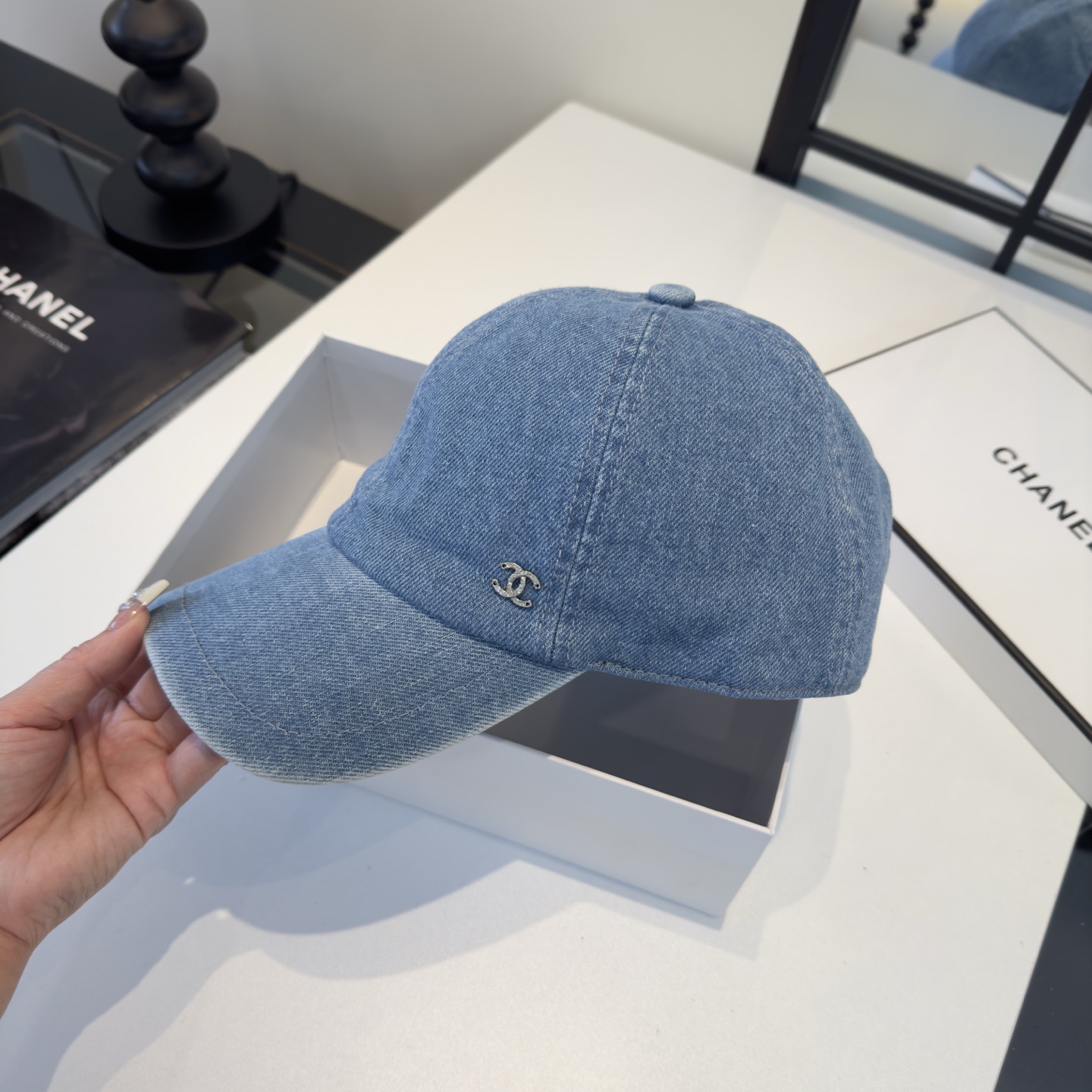 Chanel Chanel香奈儿新款遮阳鸭舌帽，高级定制
