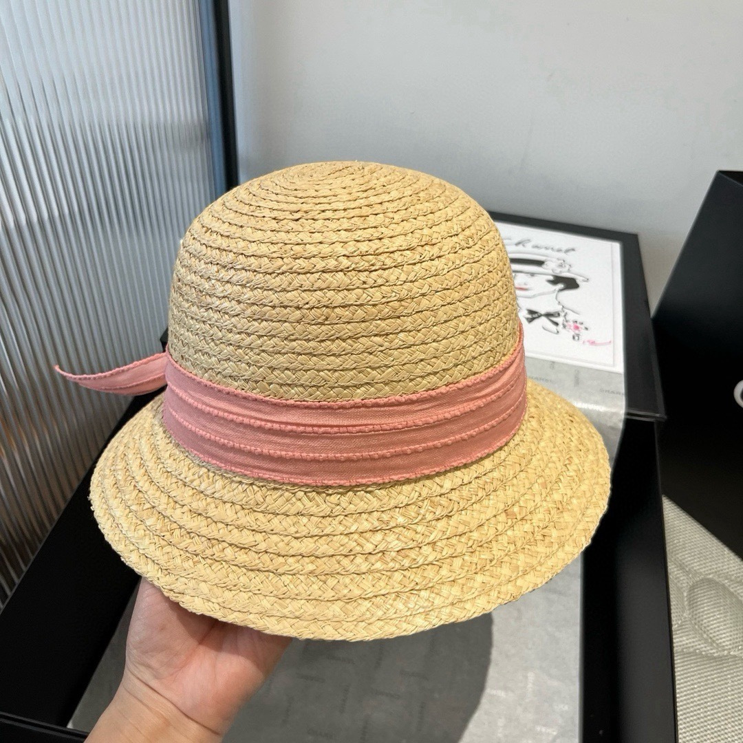 Dior Dior冬奥2025夏款礼帽，草帽，小清新 头围57cm