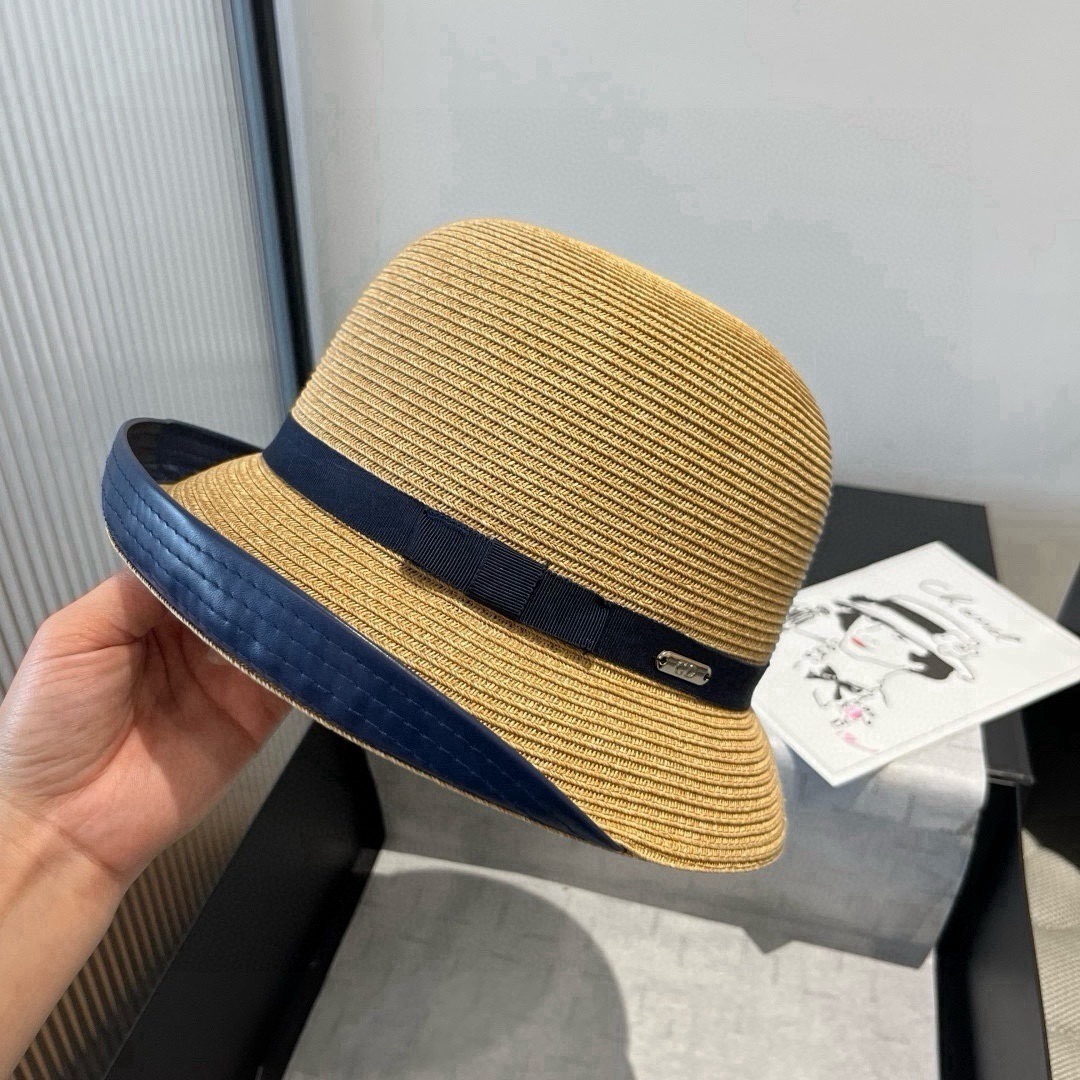 Dior Dior冬奥2025夏款礼帽，草帽，小清新 头围57cm
