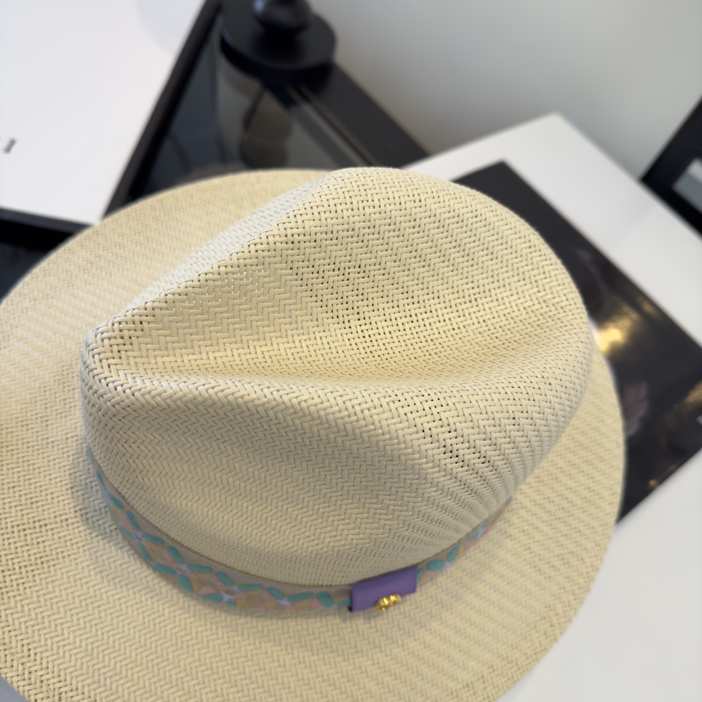 Gucci Gucci古奇 名媛风礼帽进口台湾PP草，头围57cm