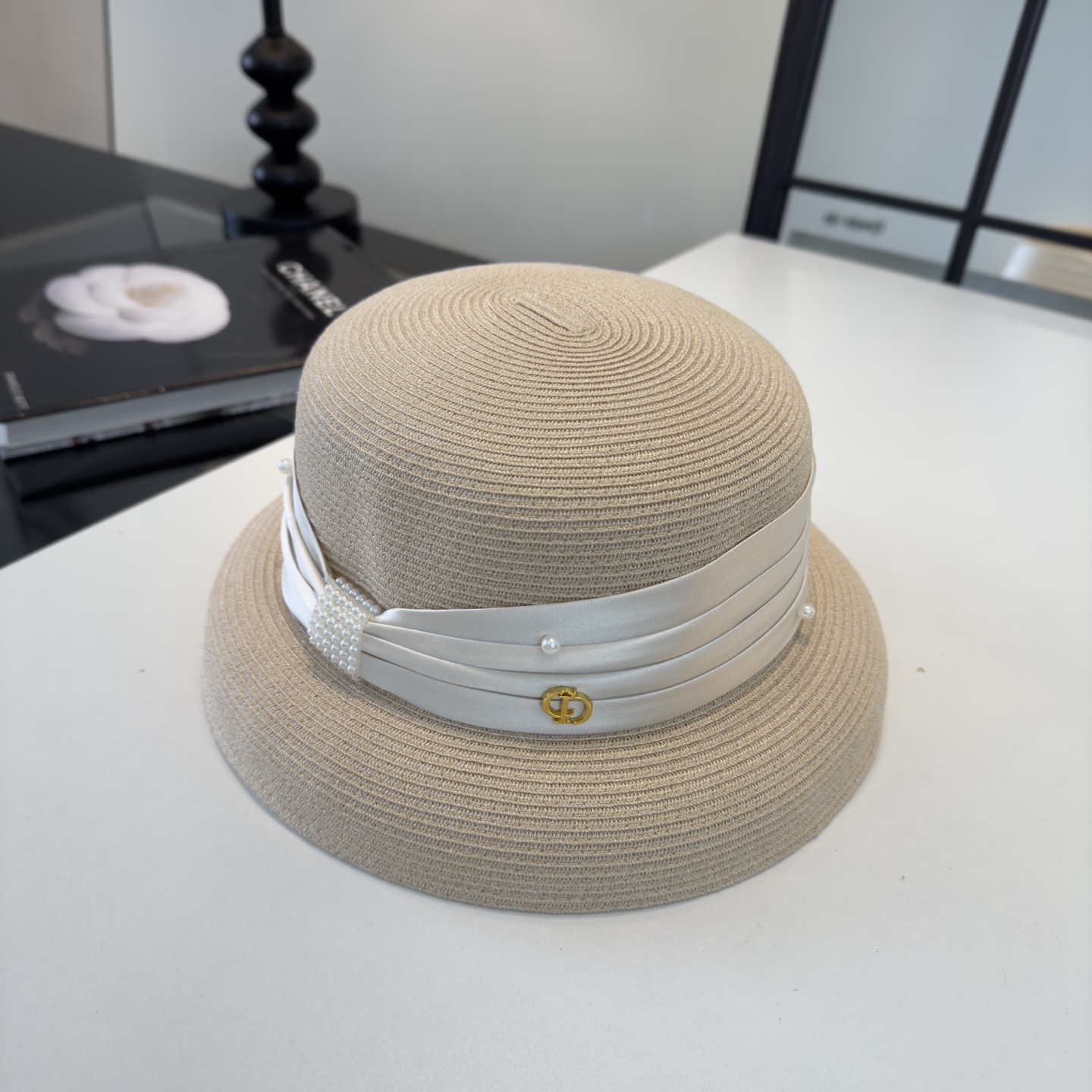 Dior Dior 迪奥新款礼帽，灯笼帽，名媛风十足，头围57cm